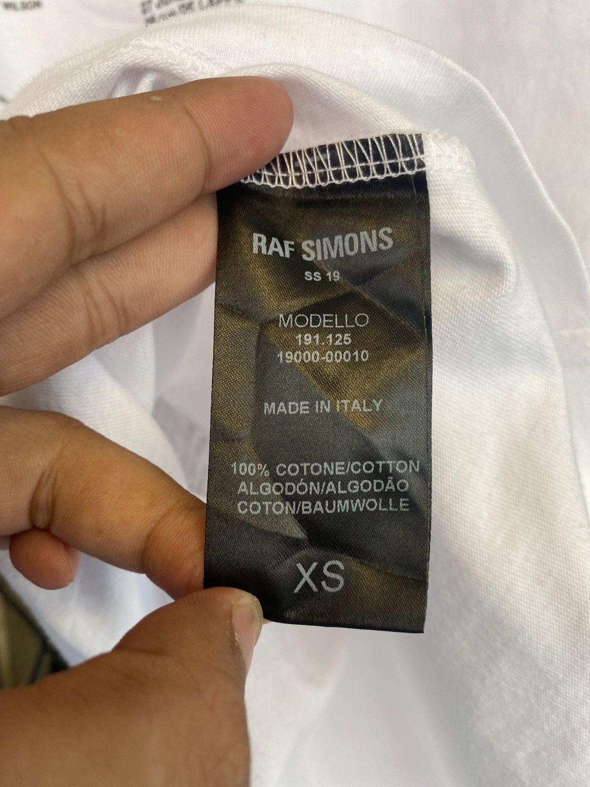 Raf Simons SS19 93100 Montreuil Paris Oversize T-Shirt Size US XS / EU 42 / 0 - 7 Thumbnail