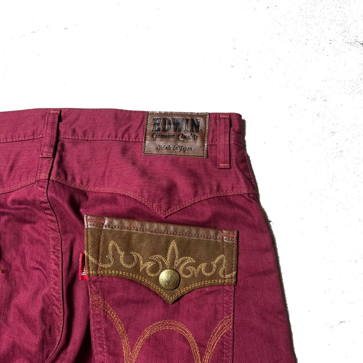 Edwin × Japanese Brand Vintage Edwin Red Tab Baggy Pants Size US 36 / EU 52 - 4 Thumbnail