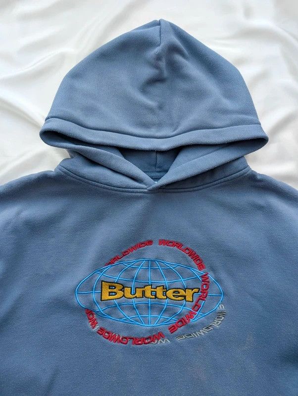 Butter Goods Butter Goods Geo Pullover Hood Denim Size US M / EU 48-50 / 2 - 1 Thumbnail