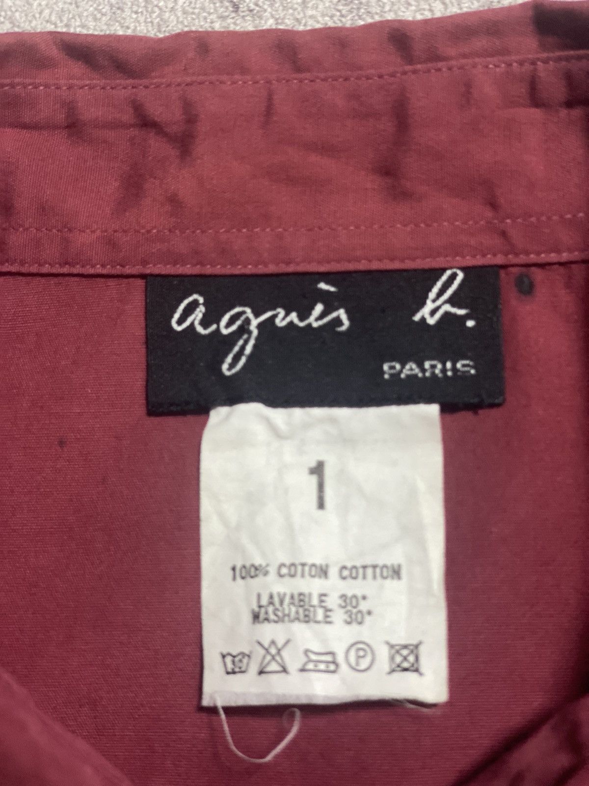 agnes b. Agnes B Paris Paint Print Shirt Size XS / US 0-2 / IT 36-38 - 4 Thumbnail