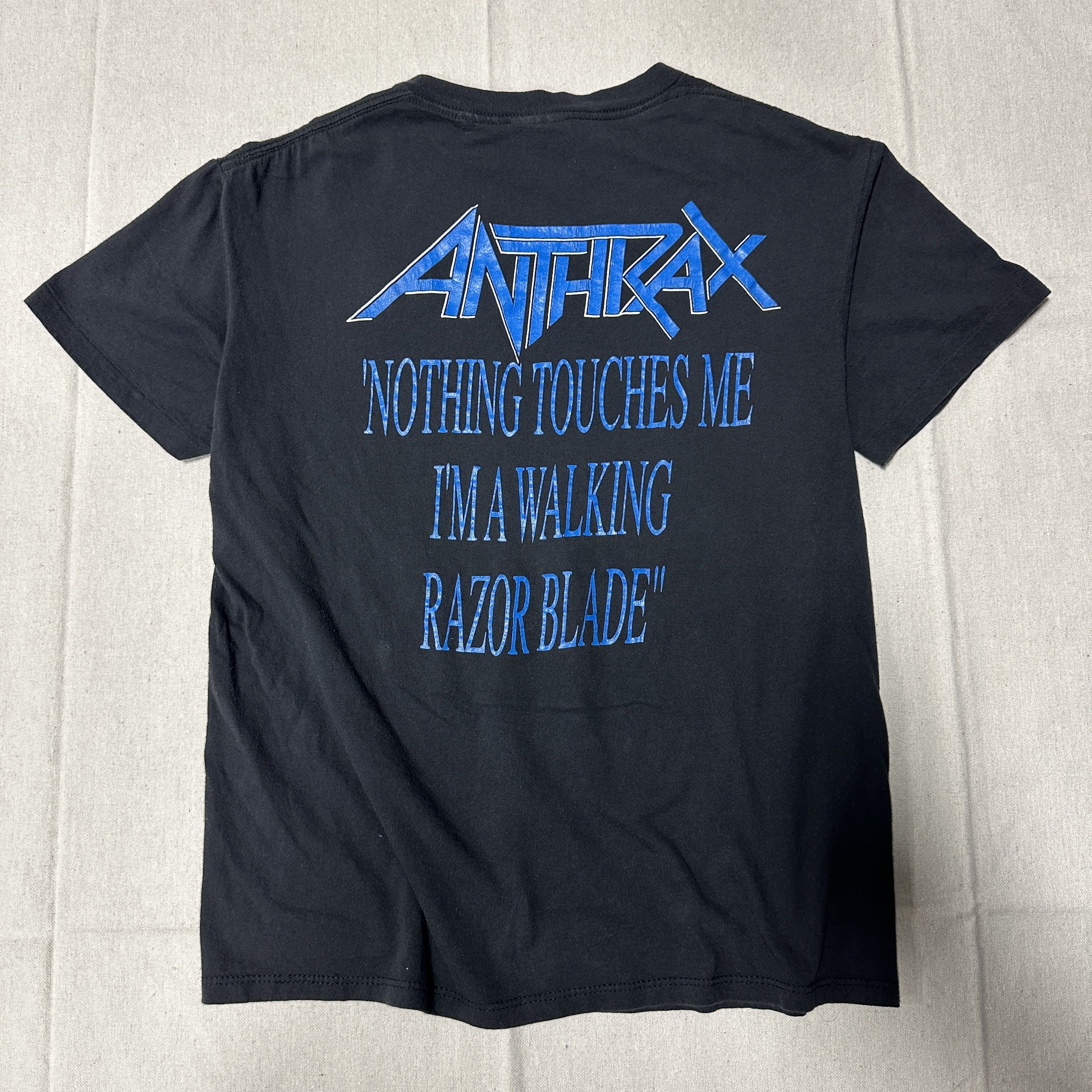 CO 1990s Brockum Anthrax In My World Graphic T-Shirt Size L Size US L / EU 52-54 / 3 - 5 Thumbnail