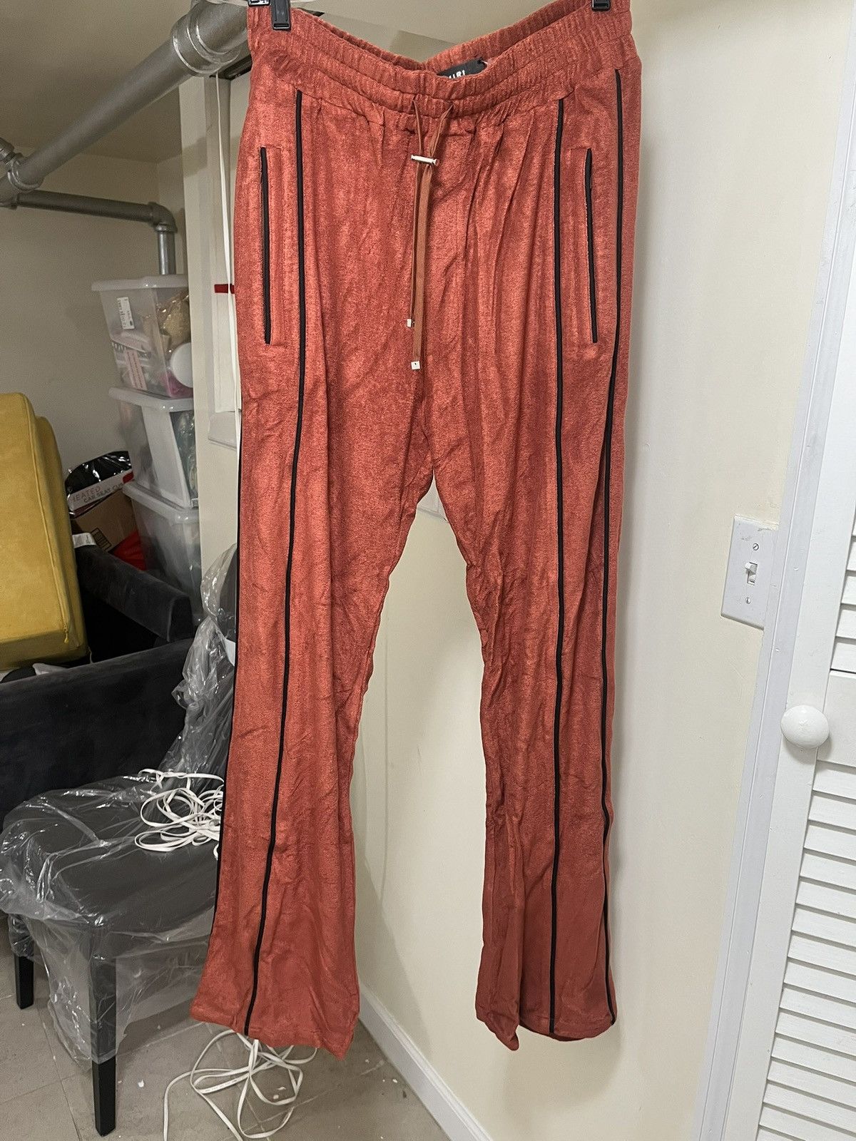 Amiri Amiri Johnny Track Flare Sz M Size US 32 / EU 48 - 1 Thumbnail