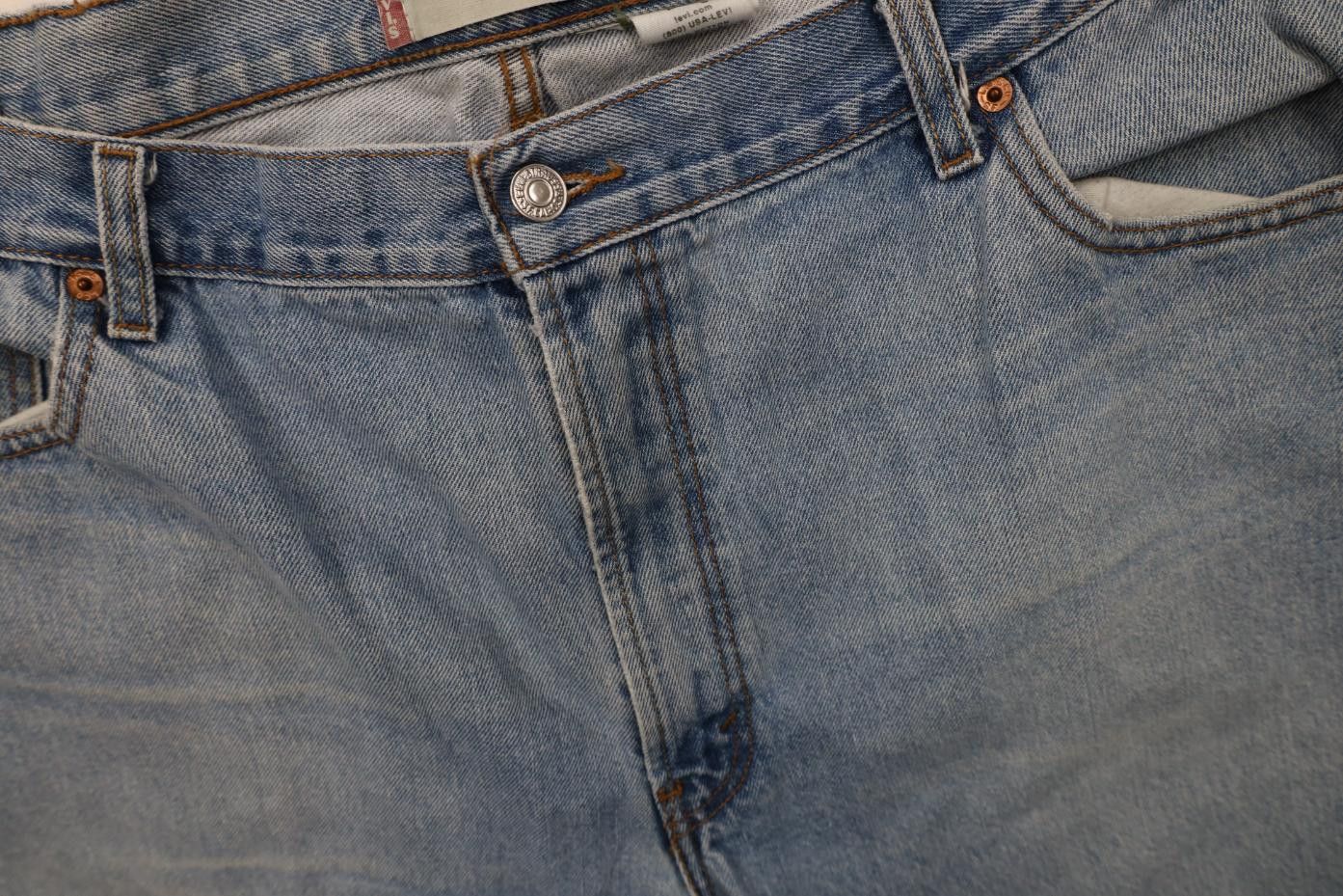 Levi's Vintage Y2K 2004 Levis 550 Relaxed Fit Denim Jeans Blue Size US 44 / EU 60 - 8 Thumbnail