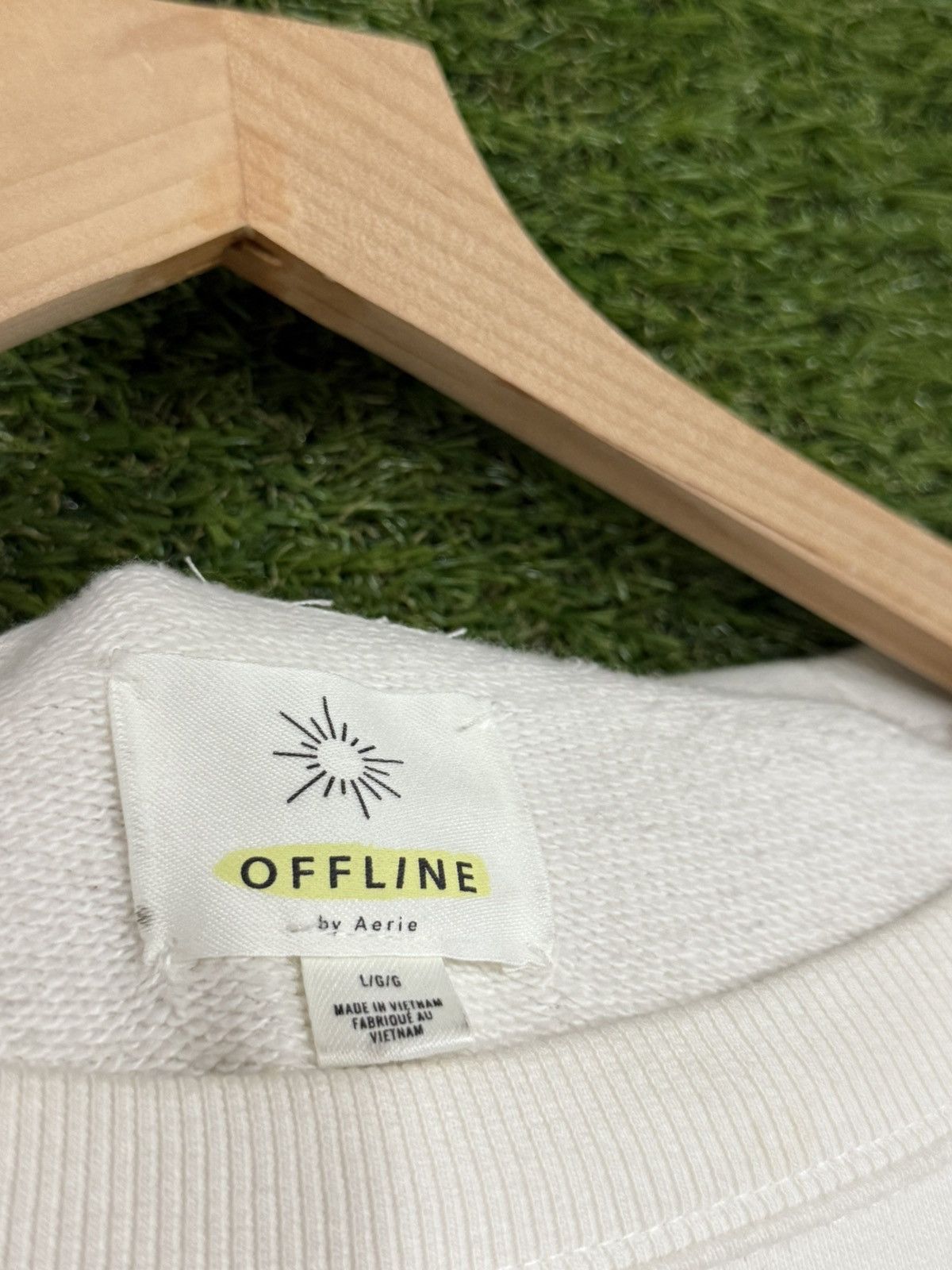 Other Offline by Aerie Tacos Tennis Oversized Sweatshirt Large Size L / US 10 / IT 46 - 3 Thumbnail