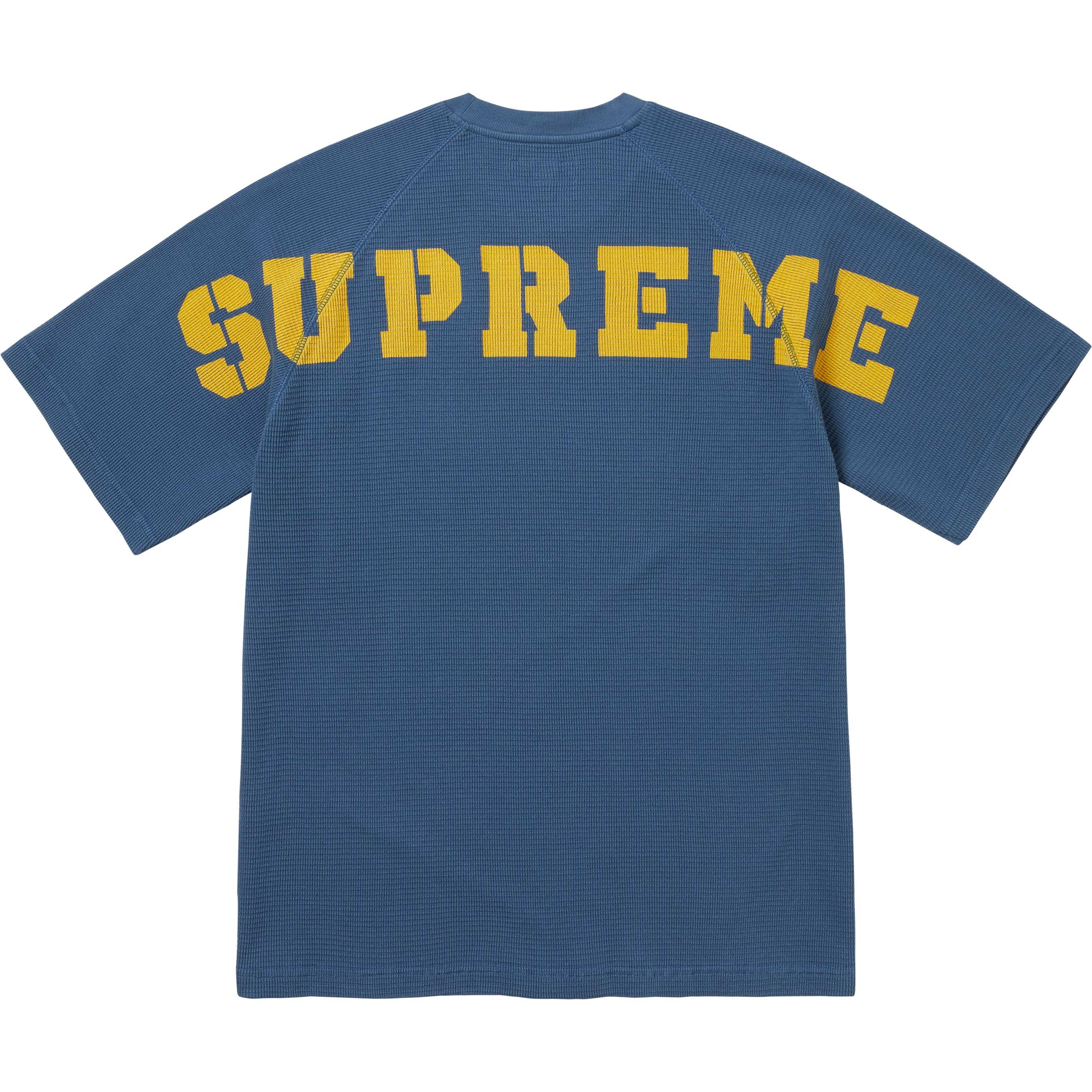 Supreme STENCIL THERMAL S/S TOP | Grailed 