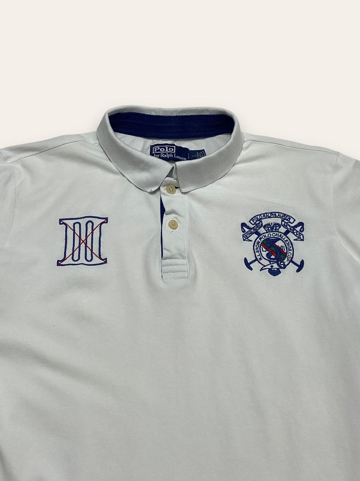 Ralph Lauren Vintage POLO RALPH LAUREN Snow Chalenge Cup Chief Keef Polo Size US L / EU 52-54 / 3 - 2 Thumbnail
