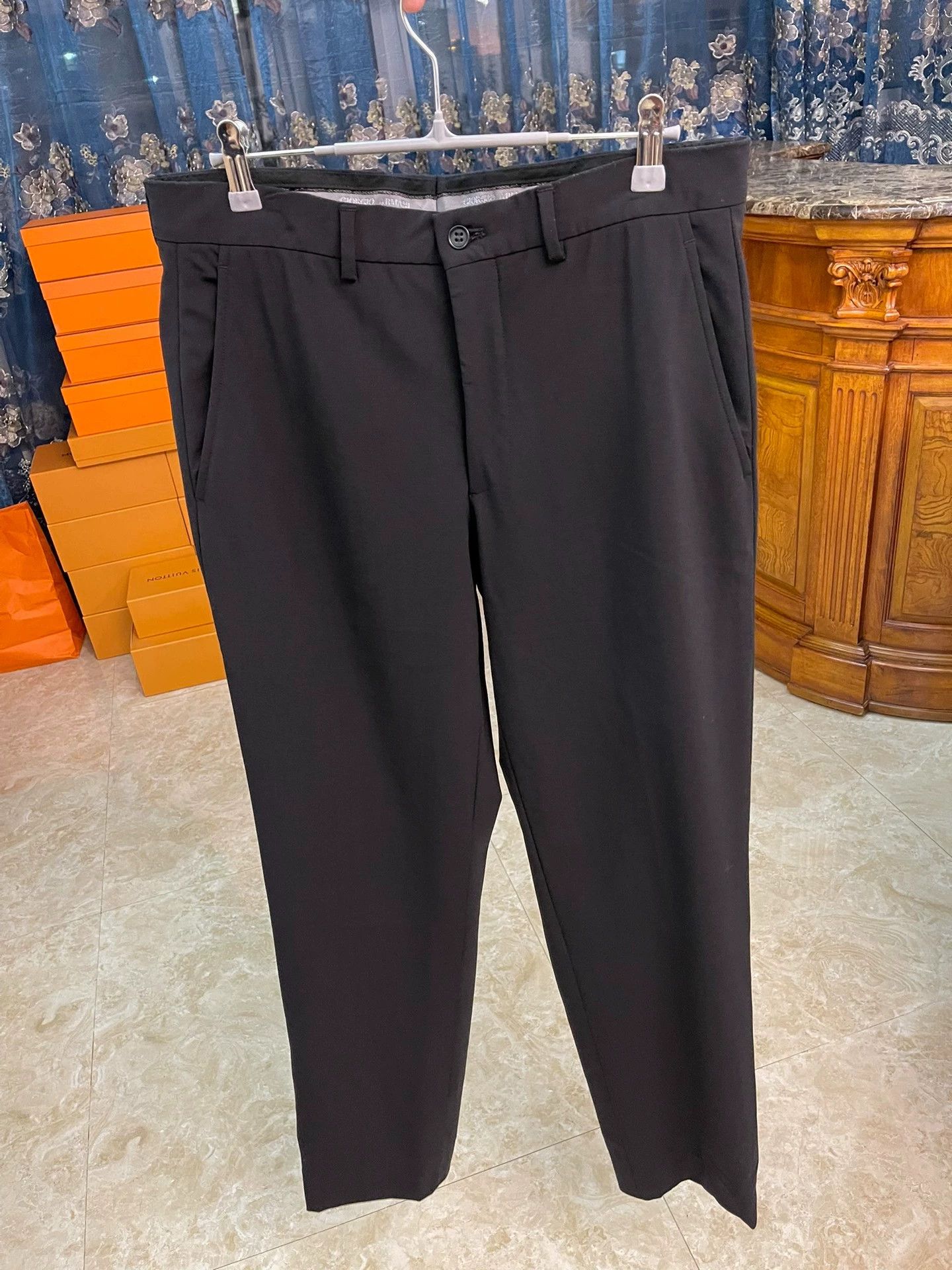 Giorgio Armani Giorgio Armani GA Wool Trousers 48 Waist 82 Casual Size US 32 / EU 48 - 1 Thumbnail