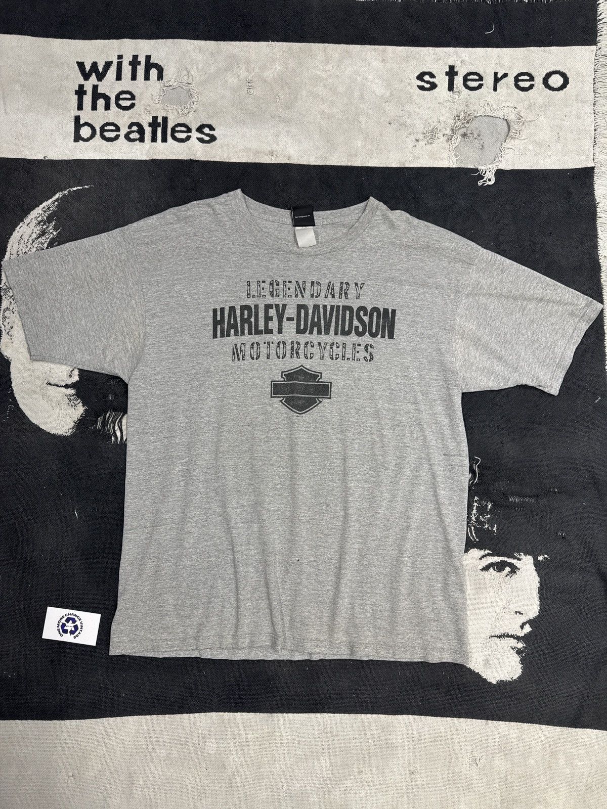 Harley Davidson × Vintage Legendary Harley Davidson Motorcycles Y2K Vintage T-Shirt Size US XL / EU 56 / 4 - 1 Thumbnail