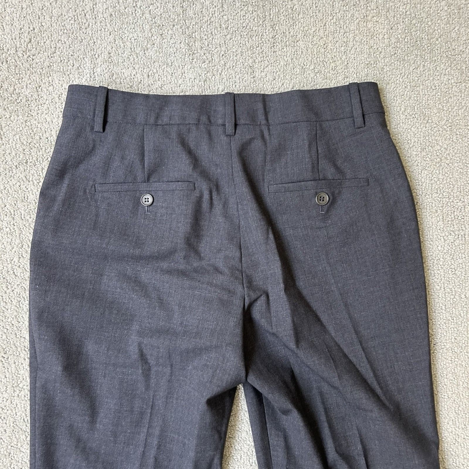 Theory THEORY Womens Treeca 2 Traceable Wool Cropped Dress Pants Gr Size 27" / US 4 / IT 40 - 9 Thumbnail