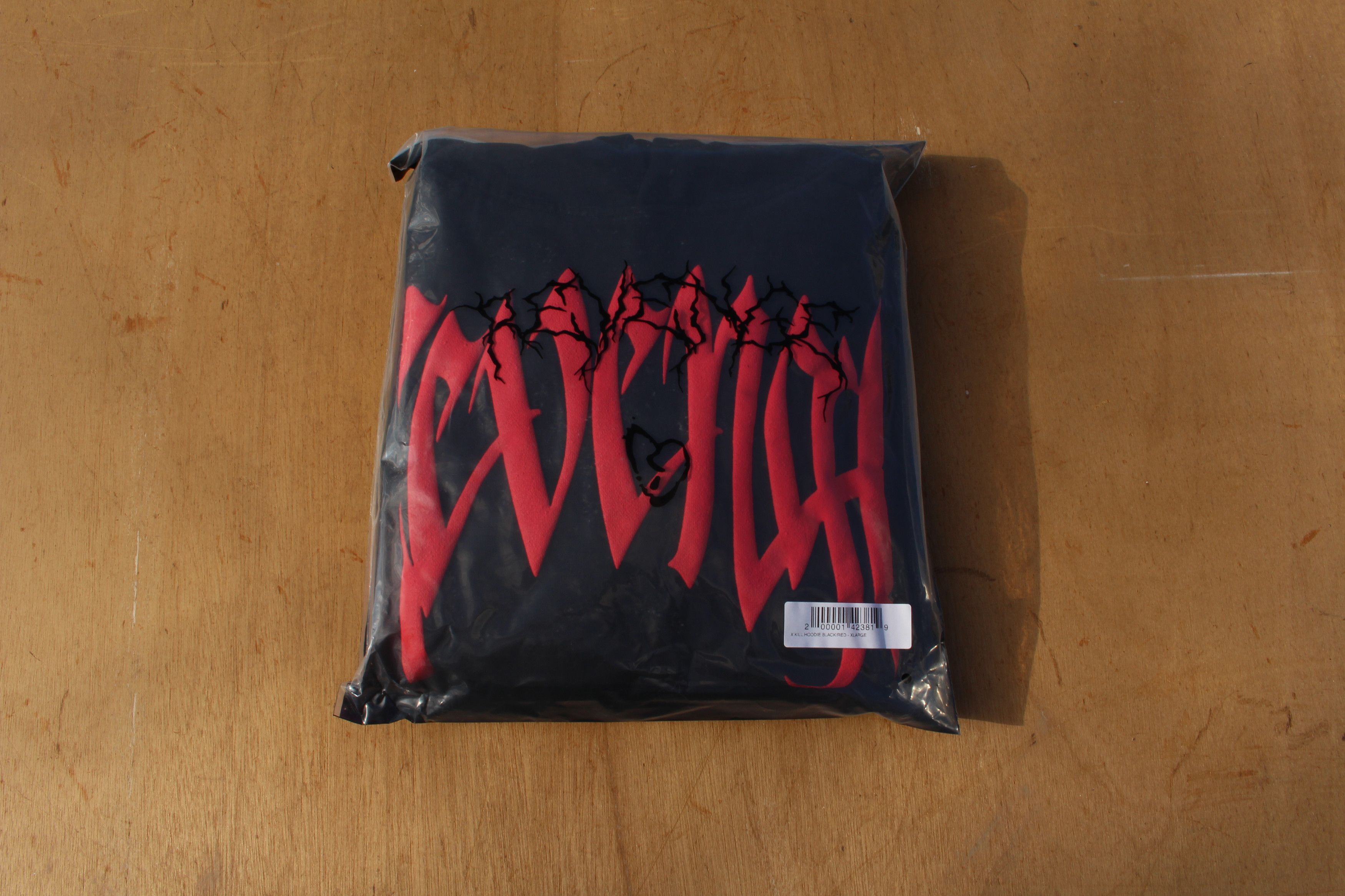 Revenge X KILL HOODIE BLACK/RED (BRED KILL) Size US XL / EU 56 / 4 - 1 Thumbnail