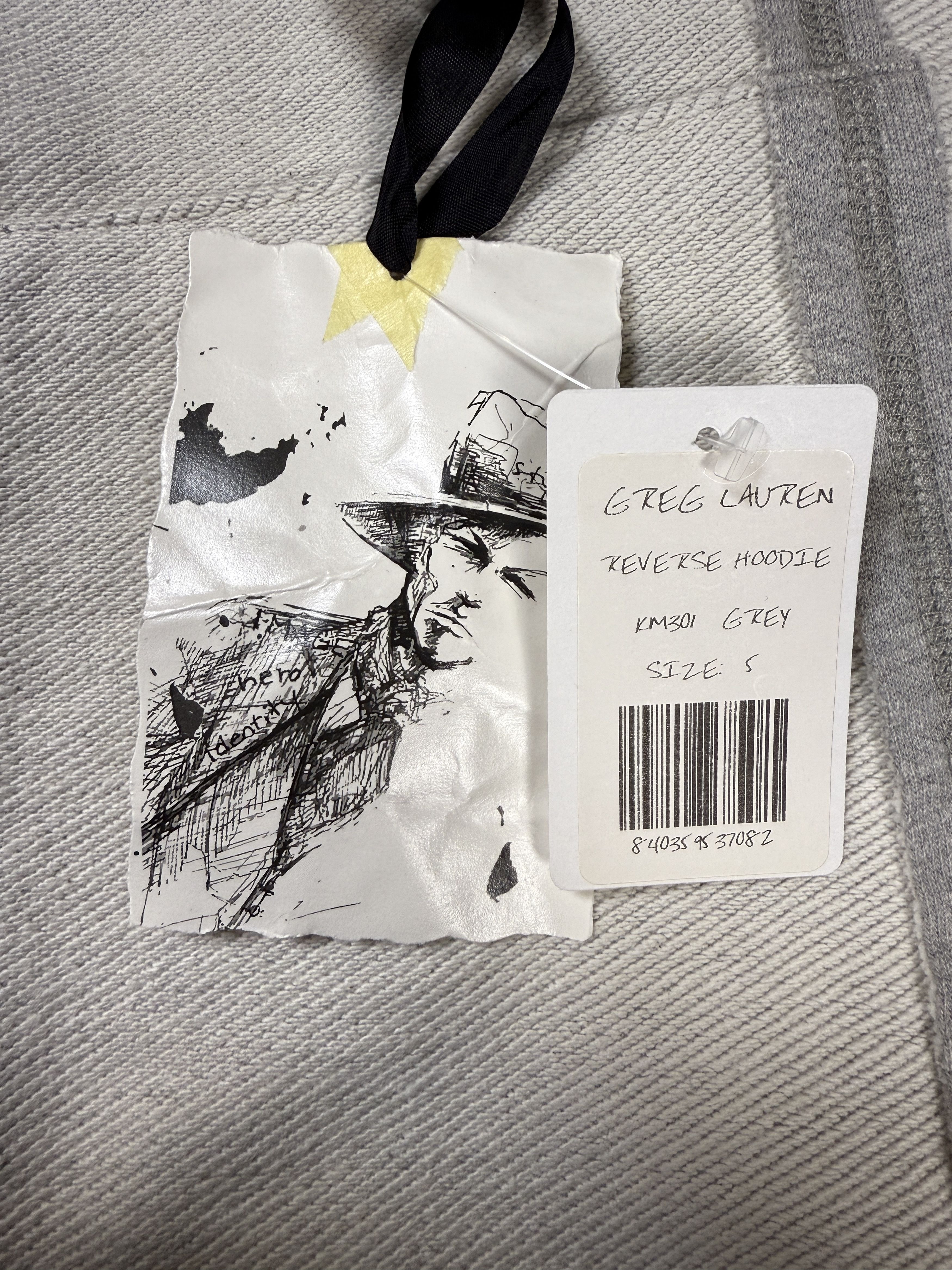 Greg Lauren $750 Greg Lauren Reverse Hoodie Size US XXL / EU 58 / 5 - 8 Thumbnail