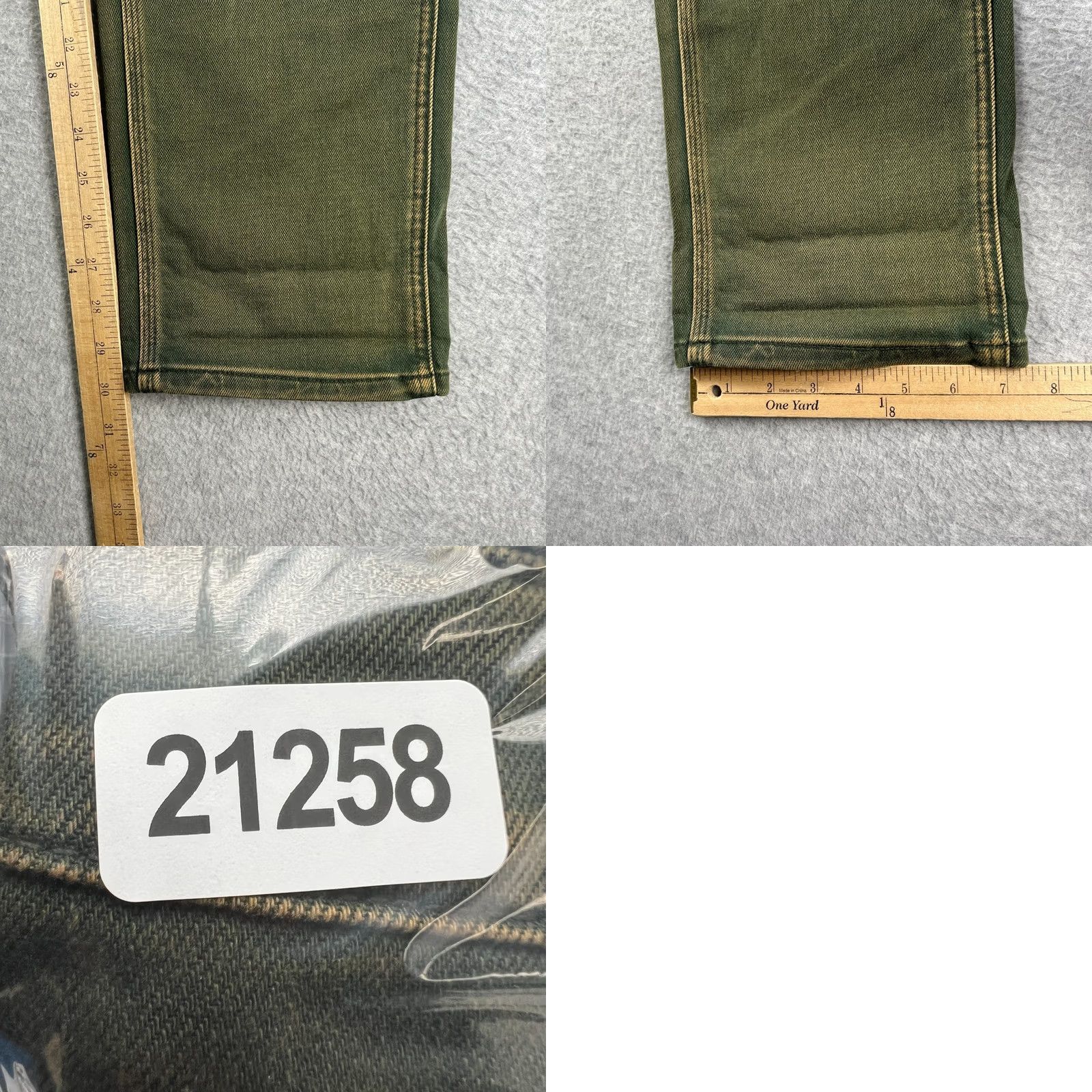 Vintage Dovetail Workwear Shop Pants Stretch Canvas Cargo 34x30 Womens 6 Green Utility Cargo Pants Straight Leg Womens 6 Green Size 28" / US 6 / IT 42 - 8 Thumbnail