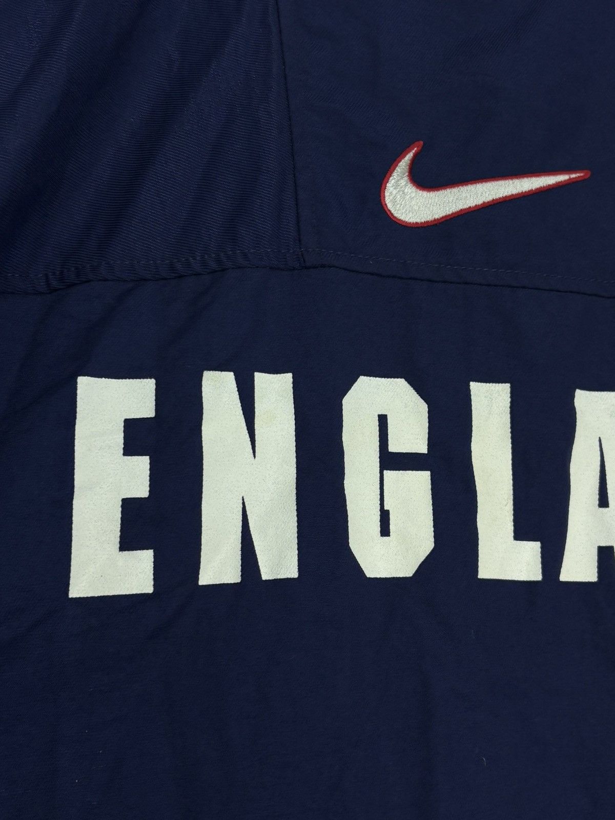Nike Vintage 90s Nike England Rugby Union Retro Zip Jacket Size US XL / EU 56 / 4 - 16 Thumbnail