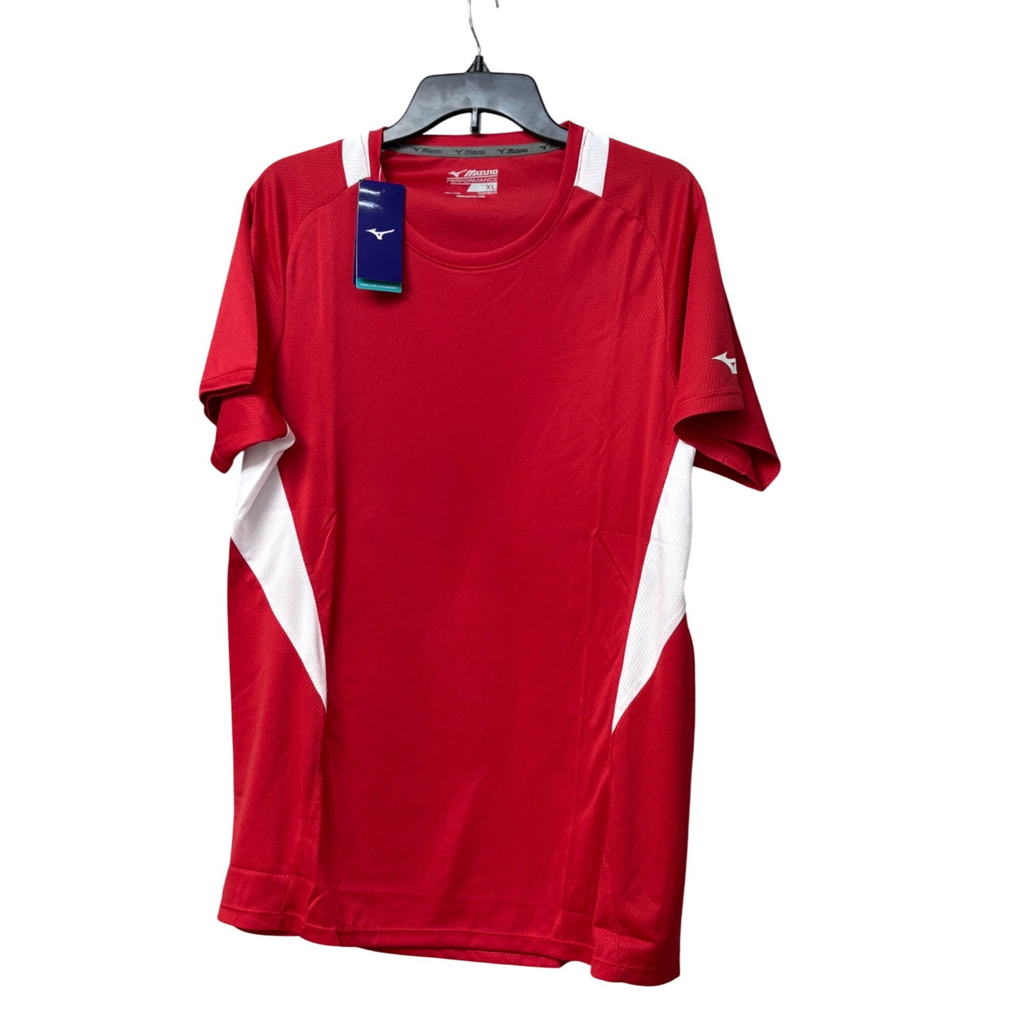 Mizuno Mizuno Women’s Softball Crew Neck Jersey, Red/White, XL Size XL / US 12-14 / IT 48-50 - 2 Thumbnail