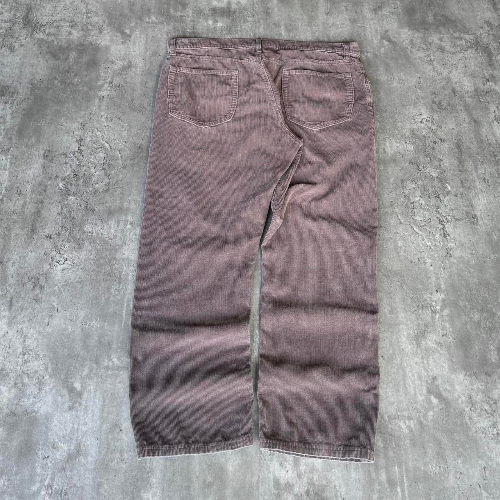 Gap × Vintage Vintage Y2K GAP Straight Fit Essential Corduroy Dress Pants Size US 37 - 2 Thumbnail