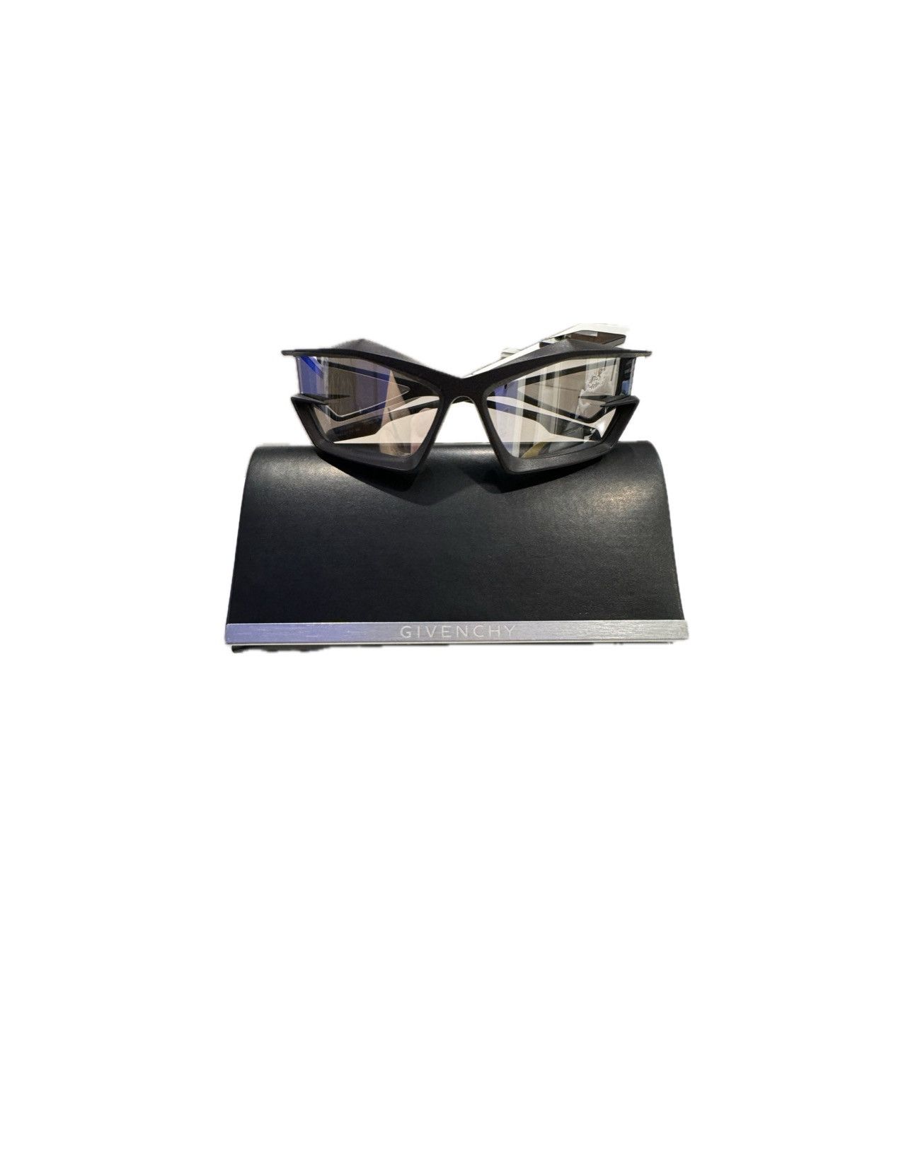 image of Givenchy Giv Cut Sunglasses in Black, Men's