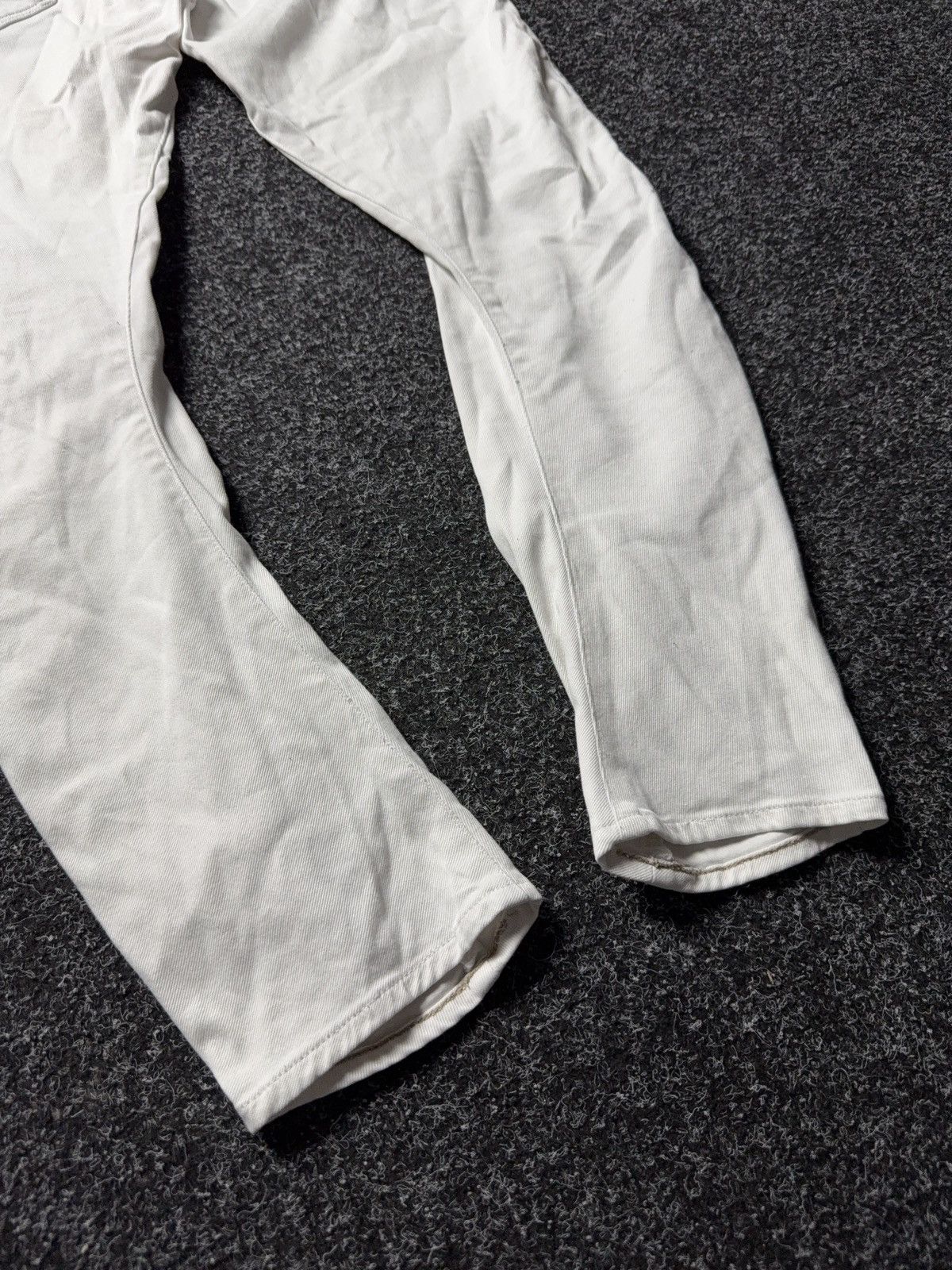 G-Star Avant Garde 00s G-Star RAW White Denim Jeans Slim Tapered Size 30" / US 8 / IT 44 - 14 Thumbnail