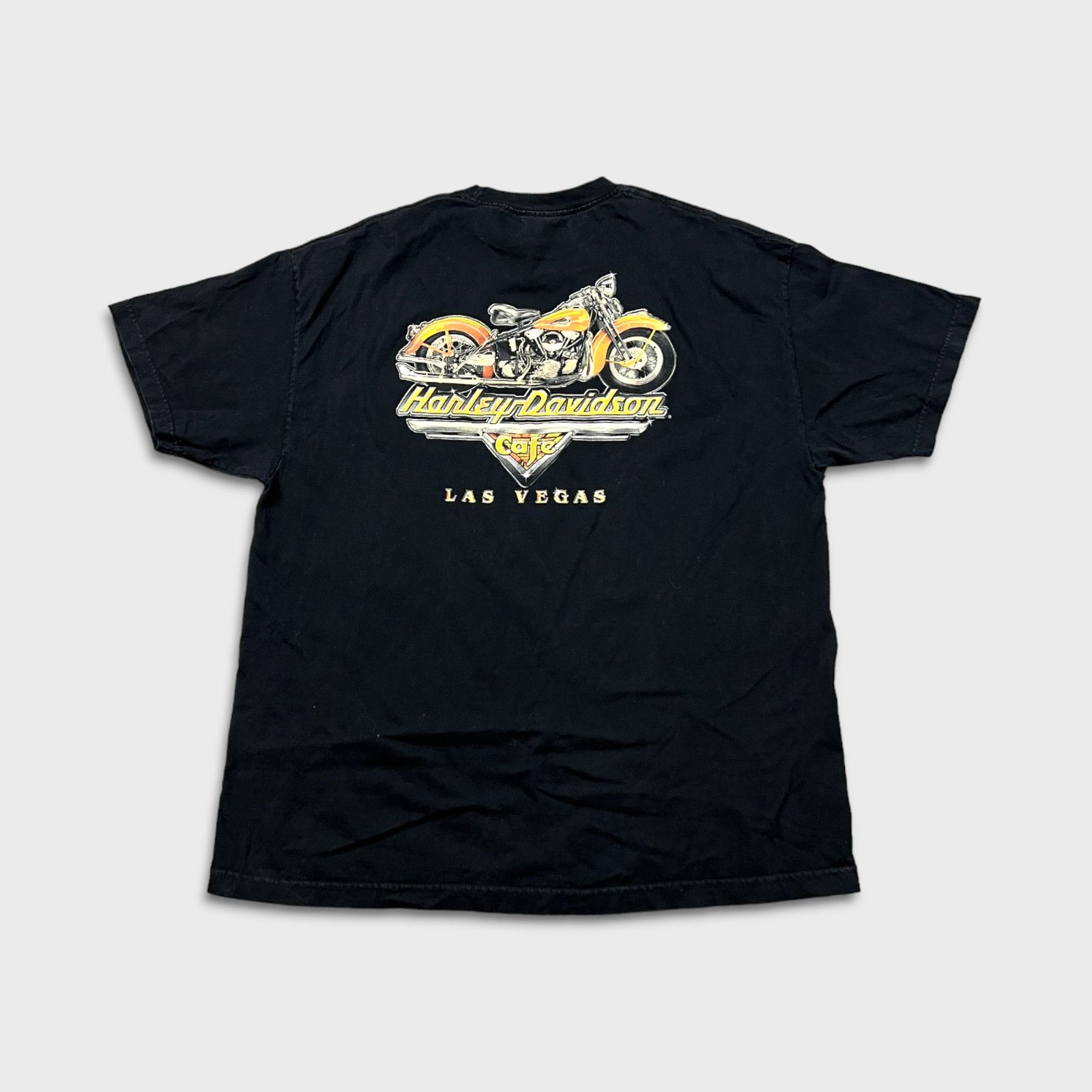 Harley Davidson × Vintage Harley Davidson T Shirt 2XL Live Hard Ride Easy Eagle Tee Size US XXL / EU 58 / 5 - 3 Thumbnail