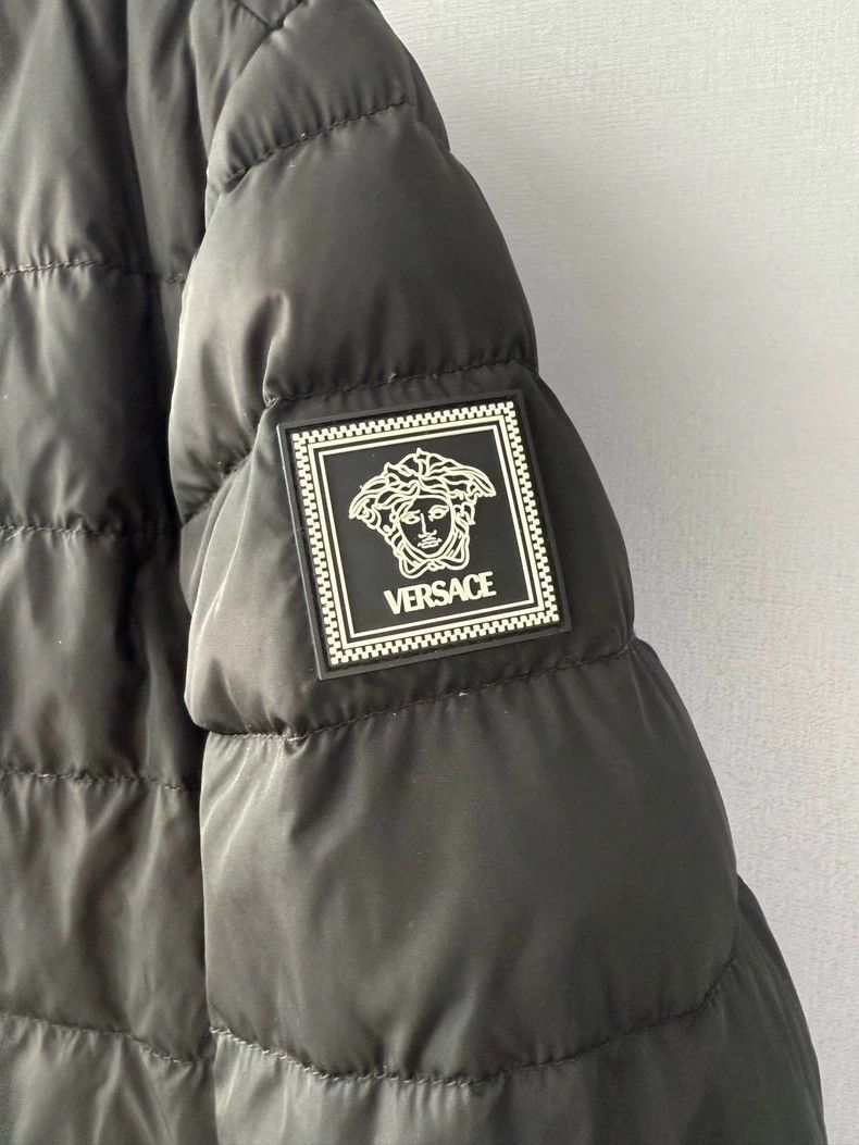 Versace Versace Gray goose duck down jacket Size US M / EU 48-50 / 2 - 5 Thumbnail