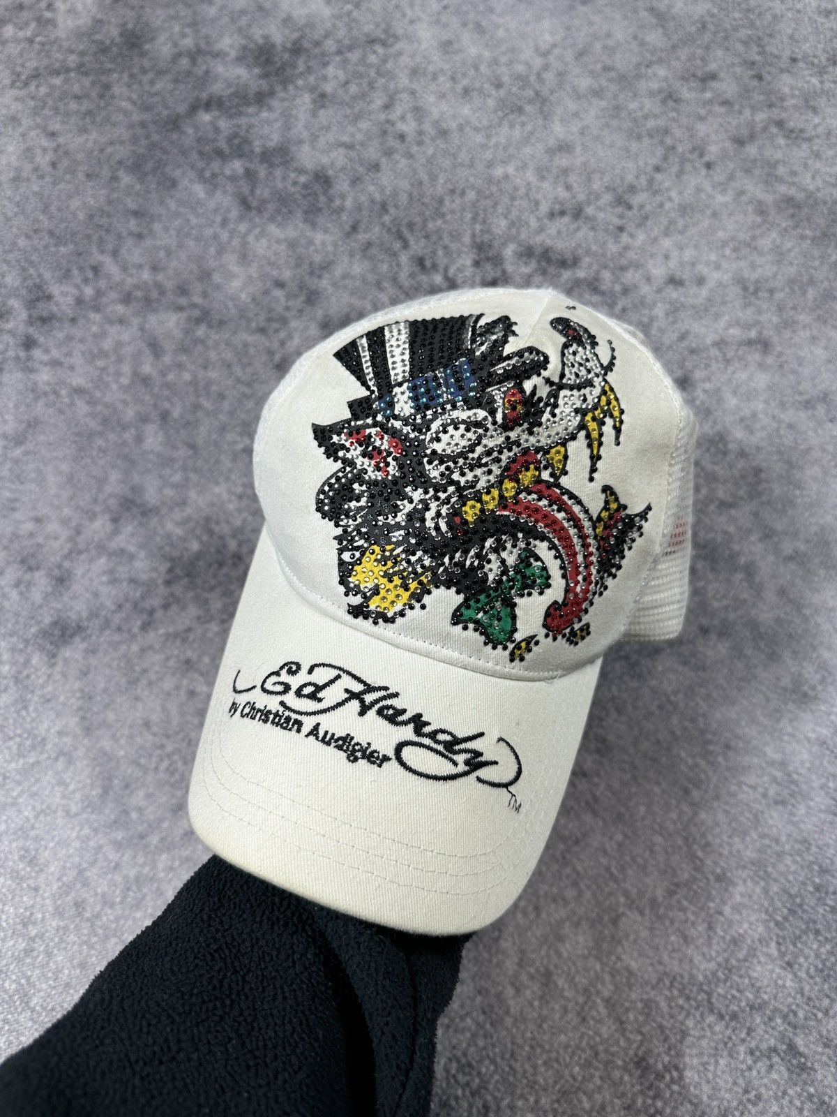 Christian Audigier × Ed Hardy × Vintage Y2K vintage Ed hardy cap