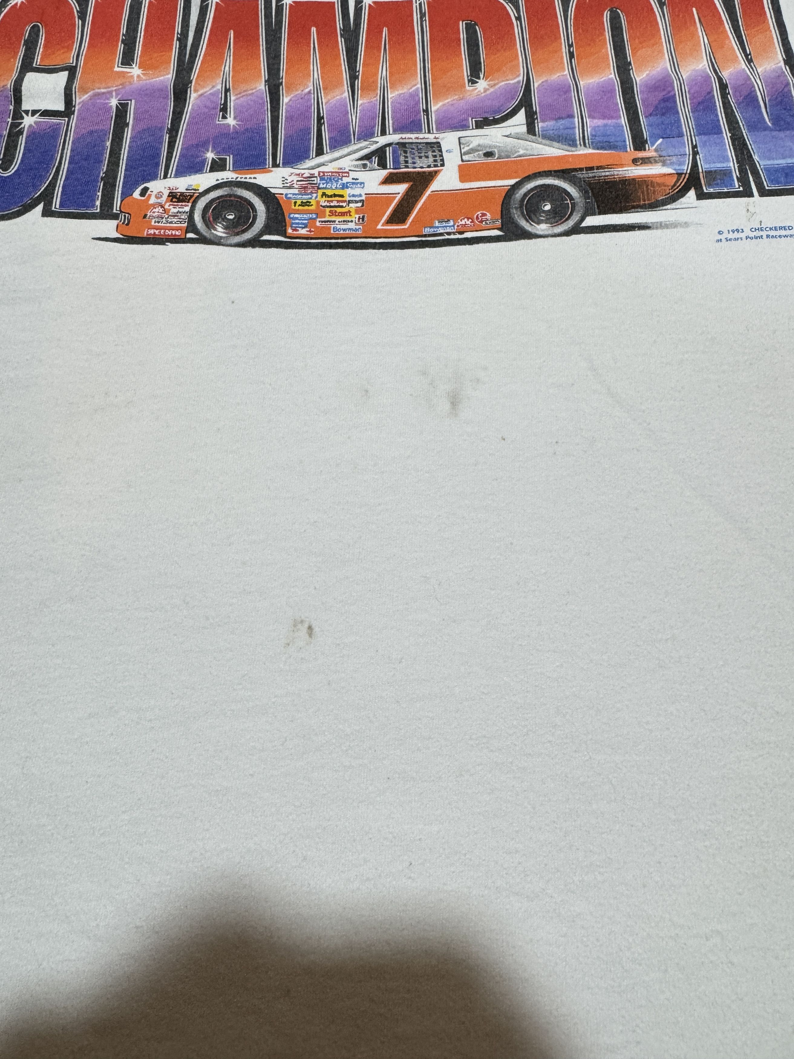 Chase Authentics Vintage NASCAR Winston Cup Series Distressed T shirt Size US L / EU 52-54 / 3 - 4 Thumbnail