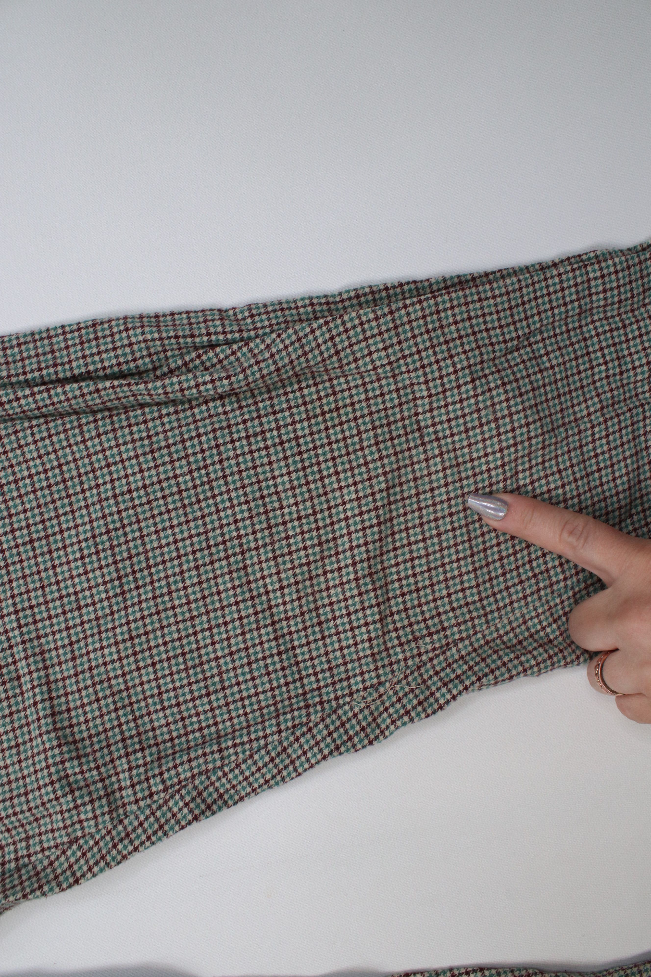 Vintage Vintage 90s Streetwear Houndstooth Flannel Pajamas Pants Size US 34 / EU 50 - 13 Thumbnail