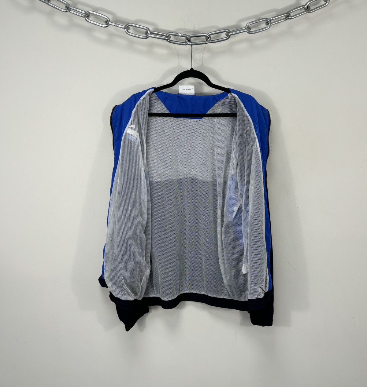 Puma Vintage Puma King IFA Football Rare Navy Nylon Track Jacket Size US XXL / EU 58 / 5 - 2 Thumbnail
