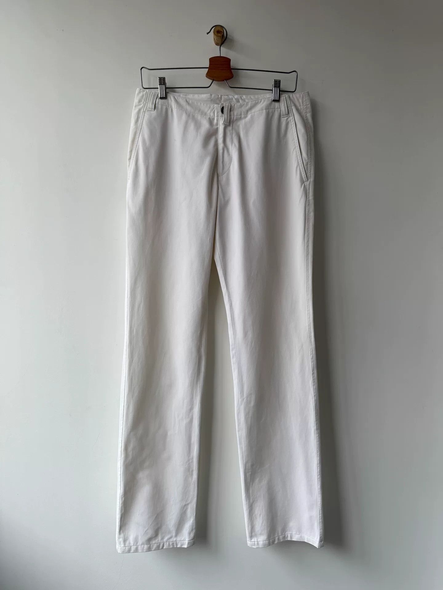 Jean Paul Gaultier jean paul gaultier 90s low-rise straight pants Size US 31 - 1 Thumbnail