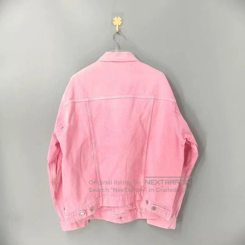 Balenciaga Balenciaga Chest Logo Denim Jacket. Size US S / EU 44-46 / 1 - 2 Thumbnail