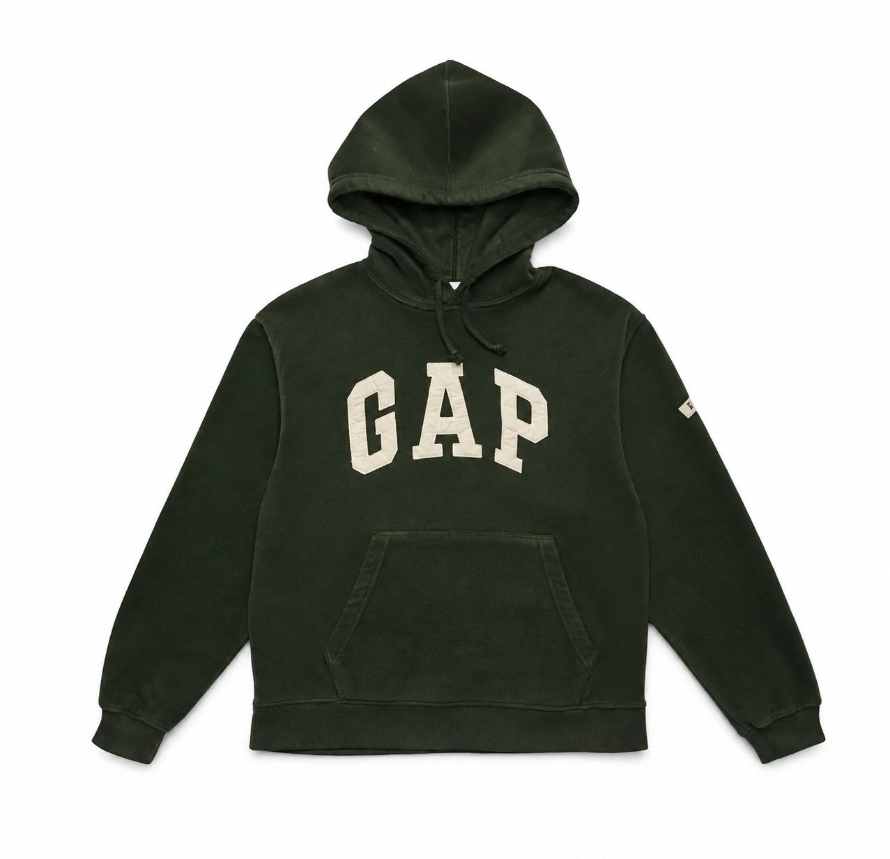 Gap Gap Vintage Fleece Hoodie Mens Sz Xs Dark Green Size US XS / EU 42 / 0 - 1 Thumbnail