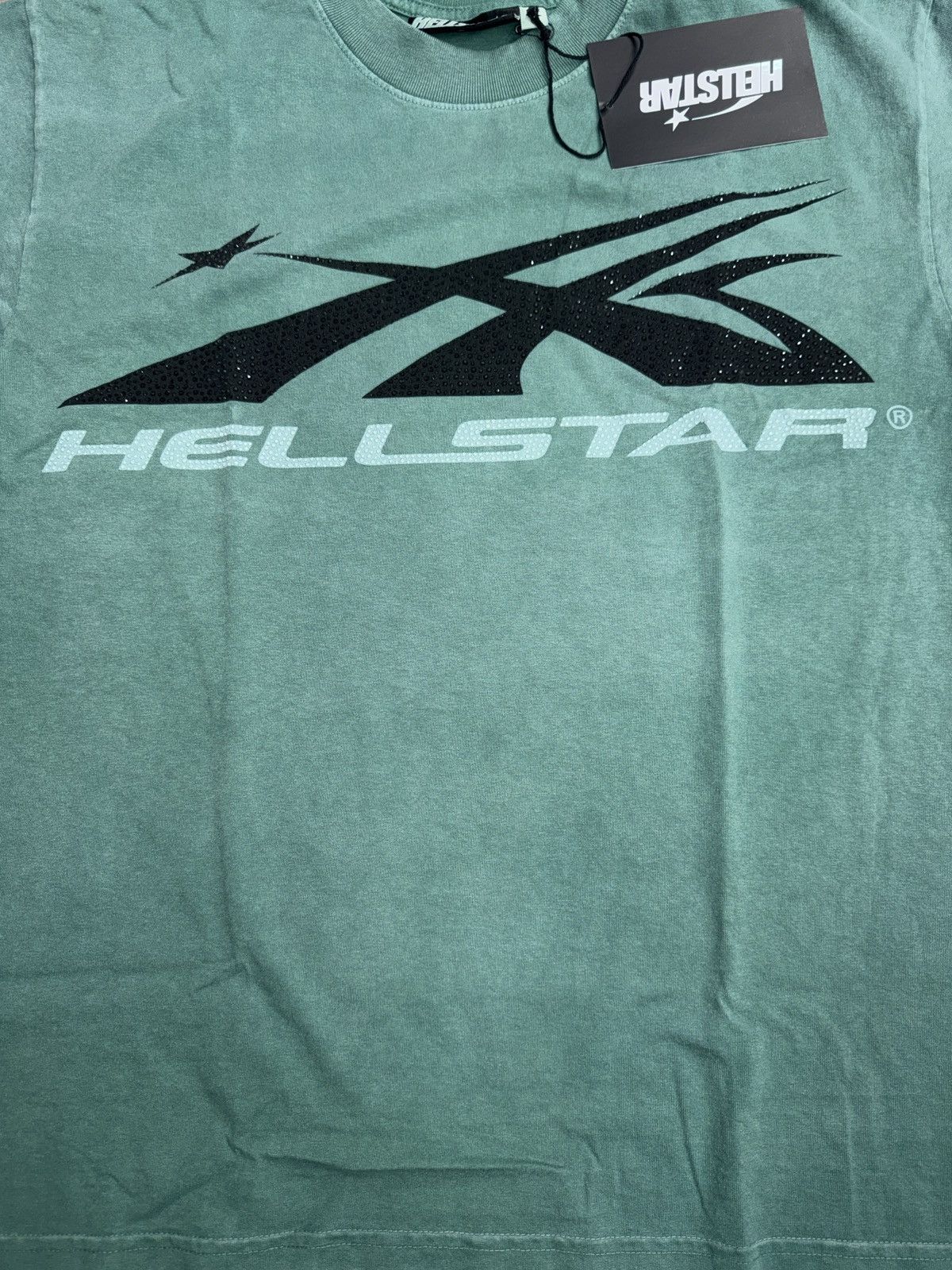 HELLSTAR Hellstar Sports Logo Rhinestone T-shirt Size US S / EU 44-46 / 1 - 2 Thumbnail