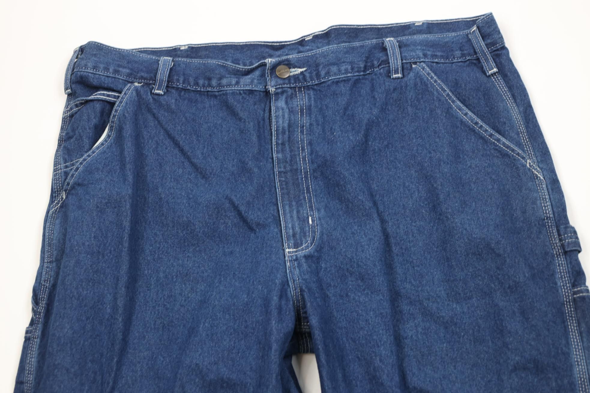 Carhartt Vintage Y2K Carhartt Loose Fit Wide Leg Dungaree Denim Jeans Size US 42 / EU 58 - 2 Thumbnail