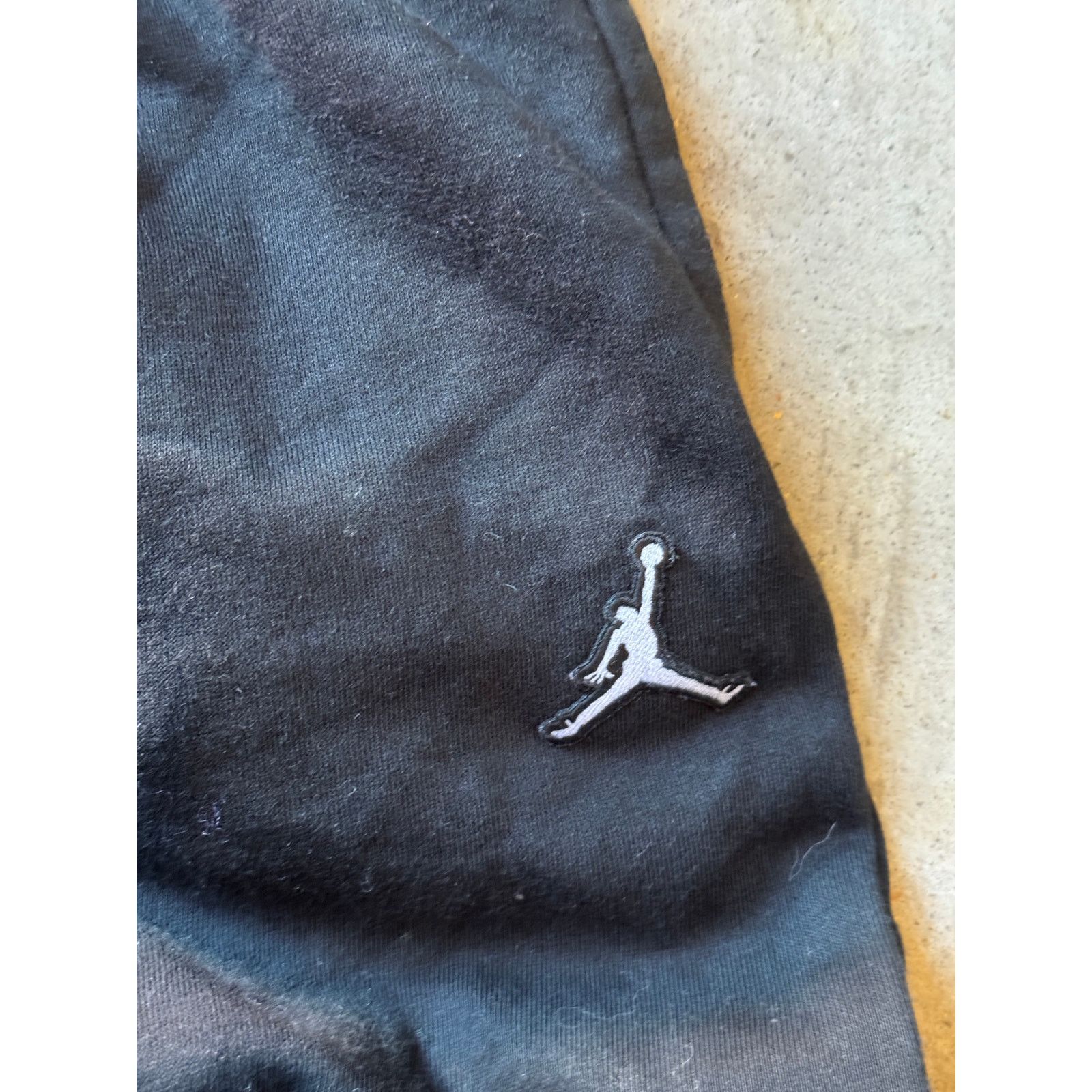 Jordan Brand Nike Air Jordan Black Jogger (12-13yrs) Size US 26 / EU 42 - 3 Thumbnail