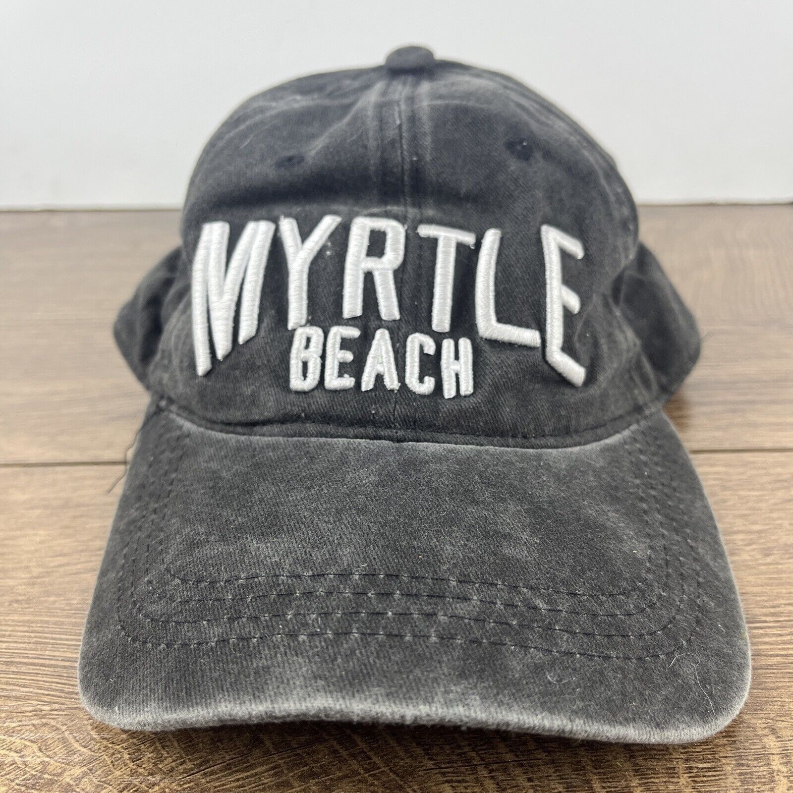 Other Myrtle Beach Hat Myrtle Beach Gray Hat Adjustable Adult Size Size ONE SIZE - 4 Thumbnail
