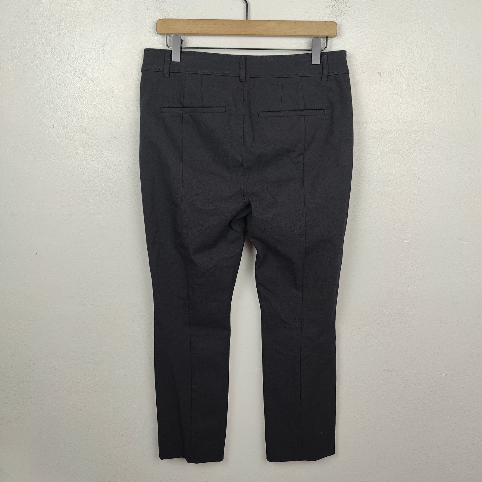 Other Ayr Pants Womens 29 Black Straight Leg Office Preppy Size 29" - 5 Thumbnail
