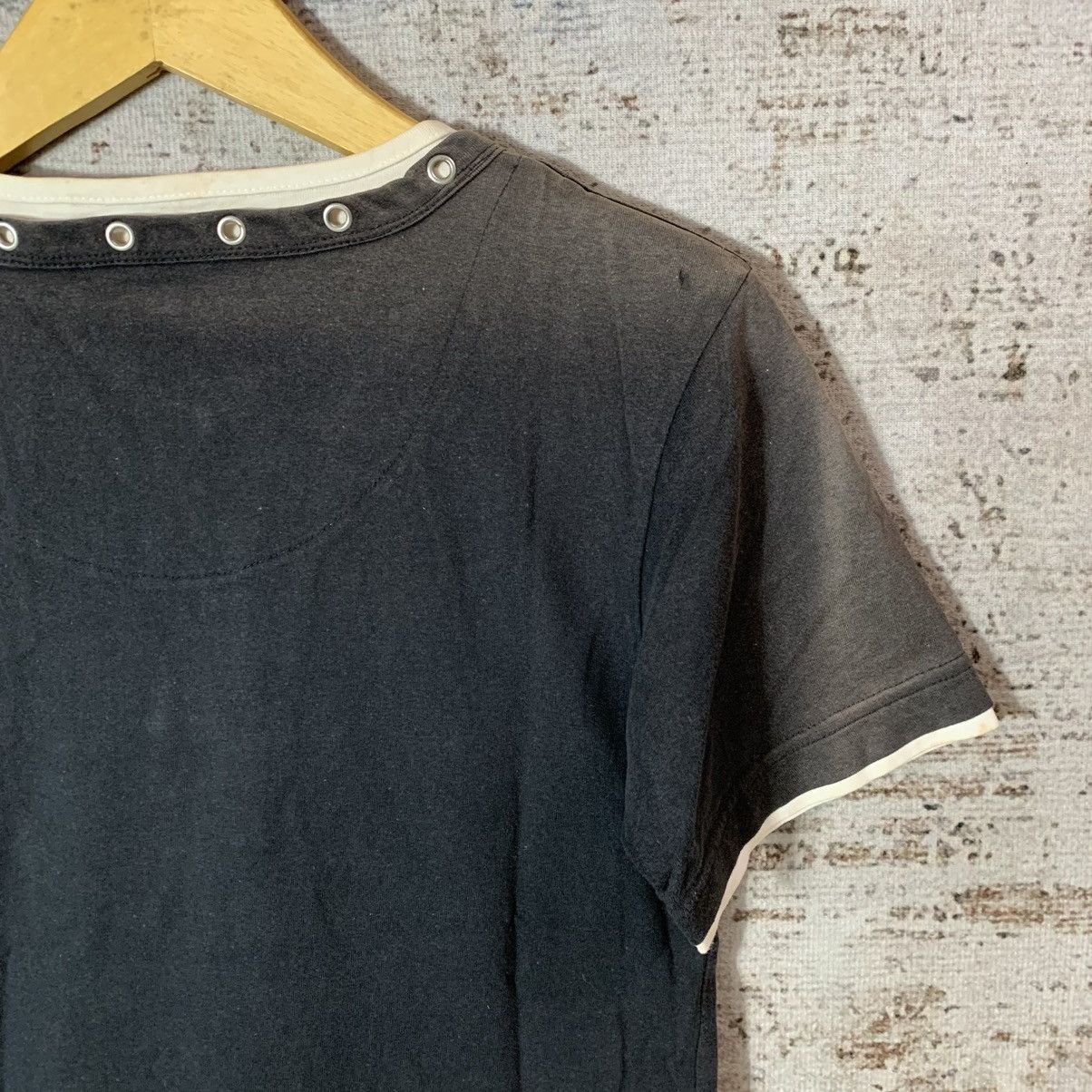 If Six Was Nine × Japanese Brand × Le Grande Bleu (L.G.B.) Japanese Double Layer Tribal Poem Sun Faded Tee Lgb Styled Size US S / EU 44-46 / 1 - 6 Thumbnail