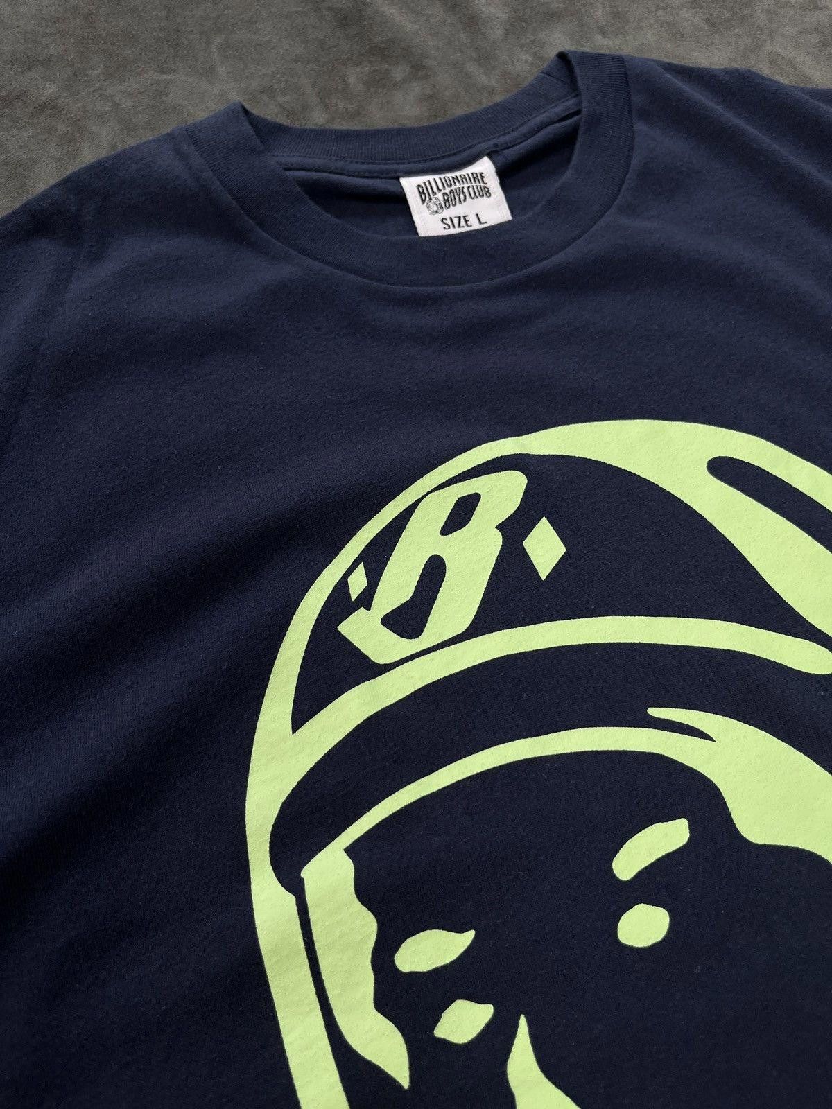 Billionaire Boys Club Rare Billionaire Boys Club BBC Helmet Print T-Shirt Navy L Size US L / EU 52-54 / 3 - 5 Thumbnail