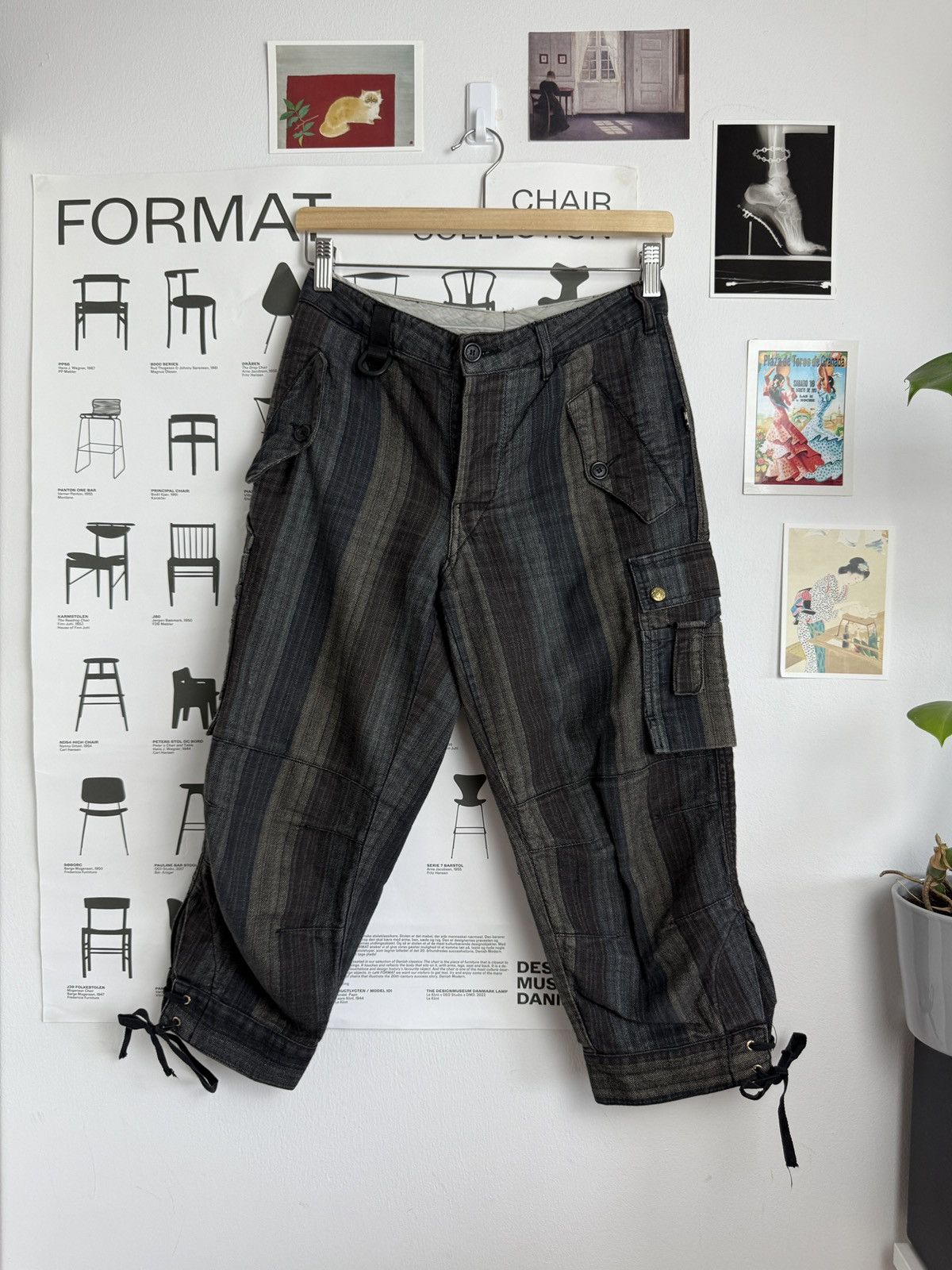 Vintage y2k Jean Paul Gaultier JPG jeans bermuda shorts S 90s
