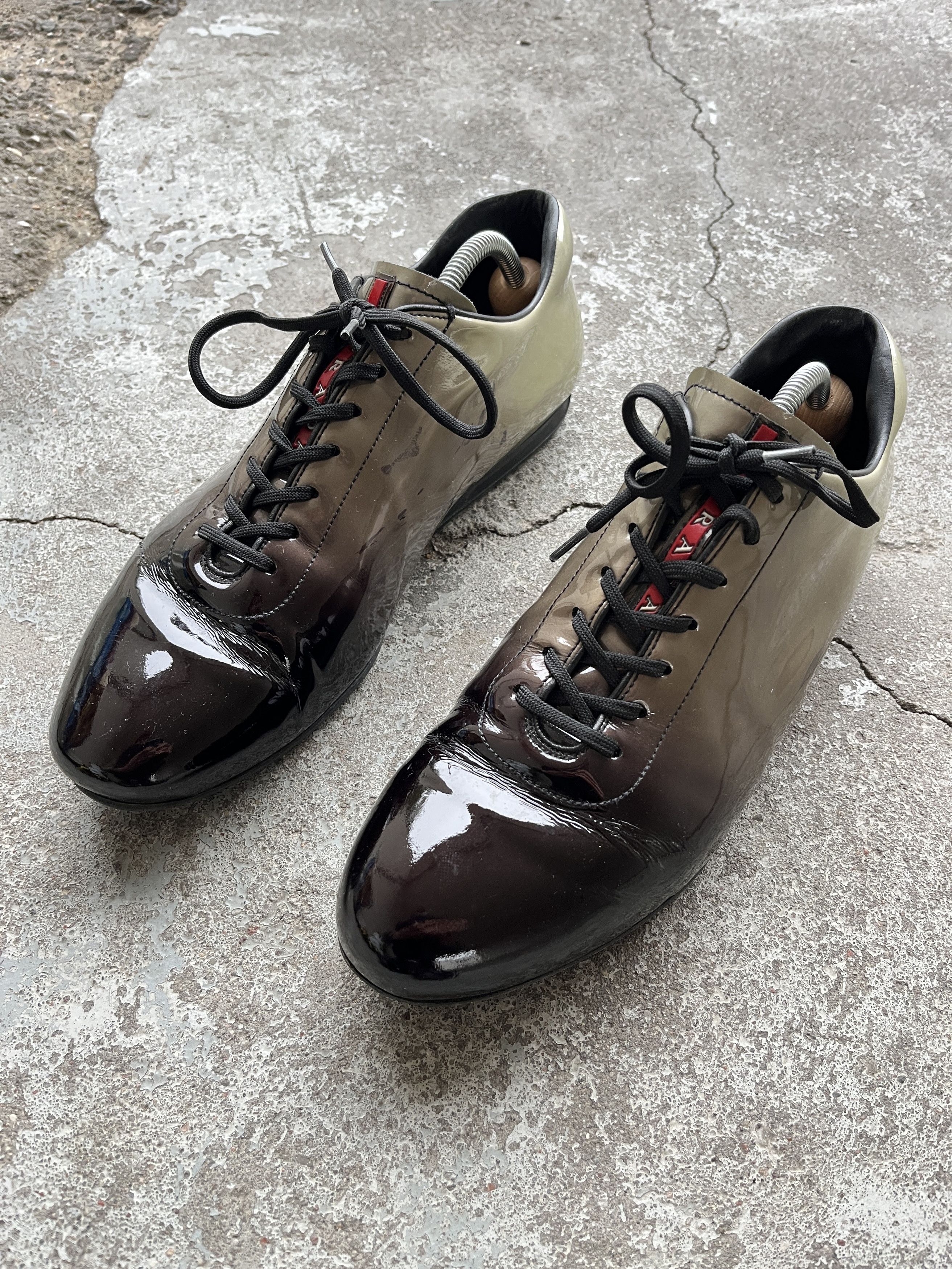 Prada Prada America’s Cup patent leather sneakers – double color Size US 9.5 / EU 42-43 - 2 Thumbnail