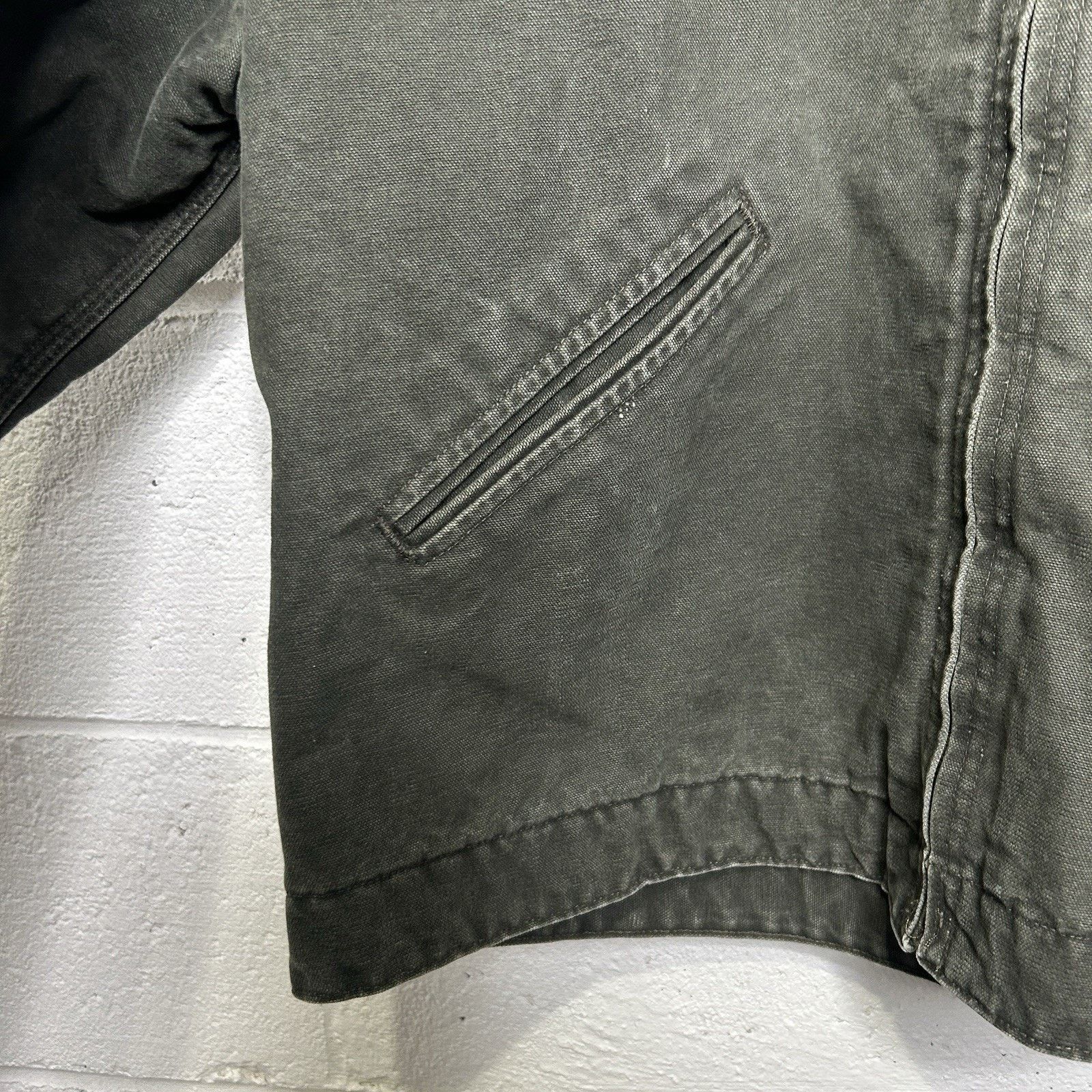 Carhartt Vintage Carhartt Blanket-Lined Detroit Jacket “Moss” J146 Size US XL / EU 56 / 4 - 6 Thumbnail
