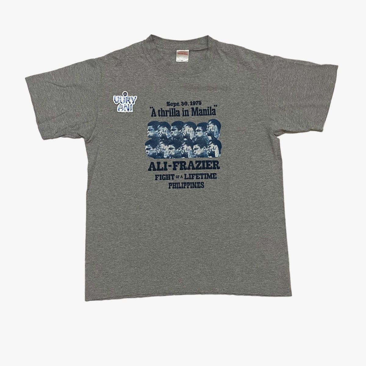 Supreme × Vintage OG Supreme Ali Frazier Tee Size US L / EU 52-54 / 3 - 1 Thumbnail