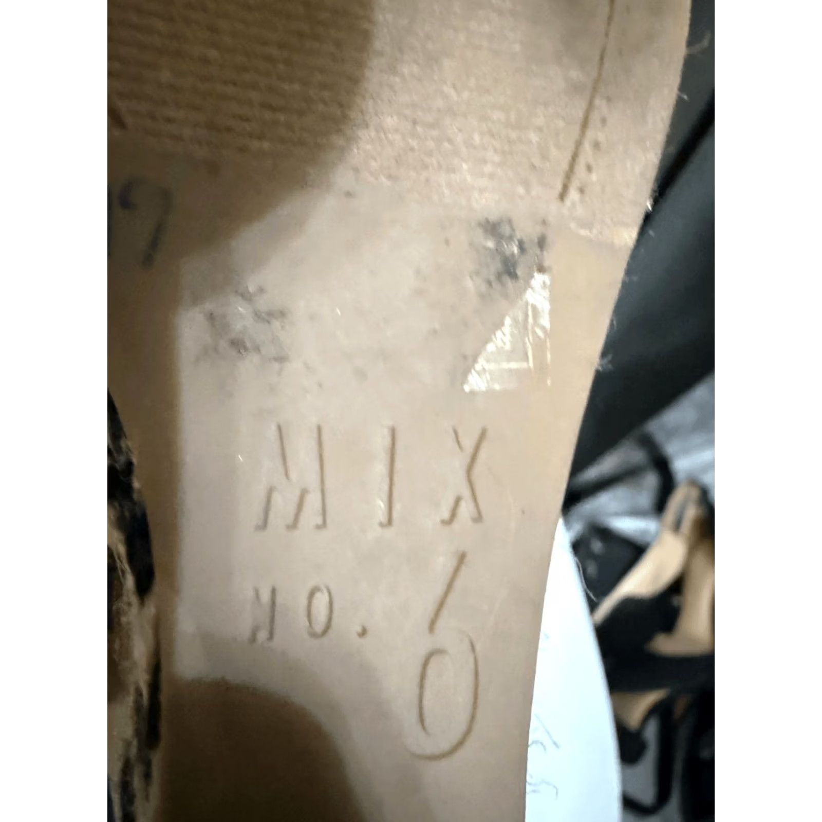 Vintage Mix No. 6 Womens Sandals Blue Cream Size 7.5 Size US 8 / IT 38 - 6 Thumbnail