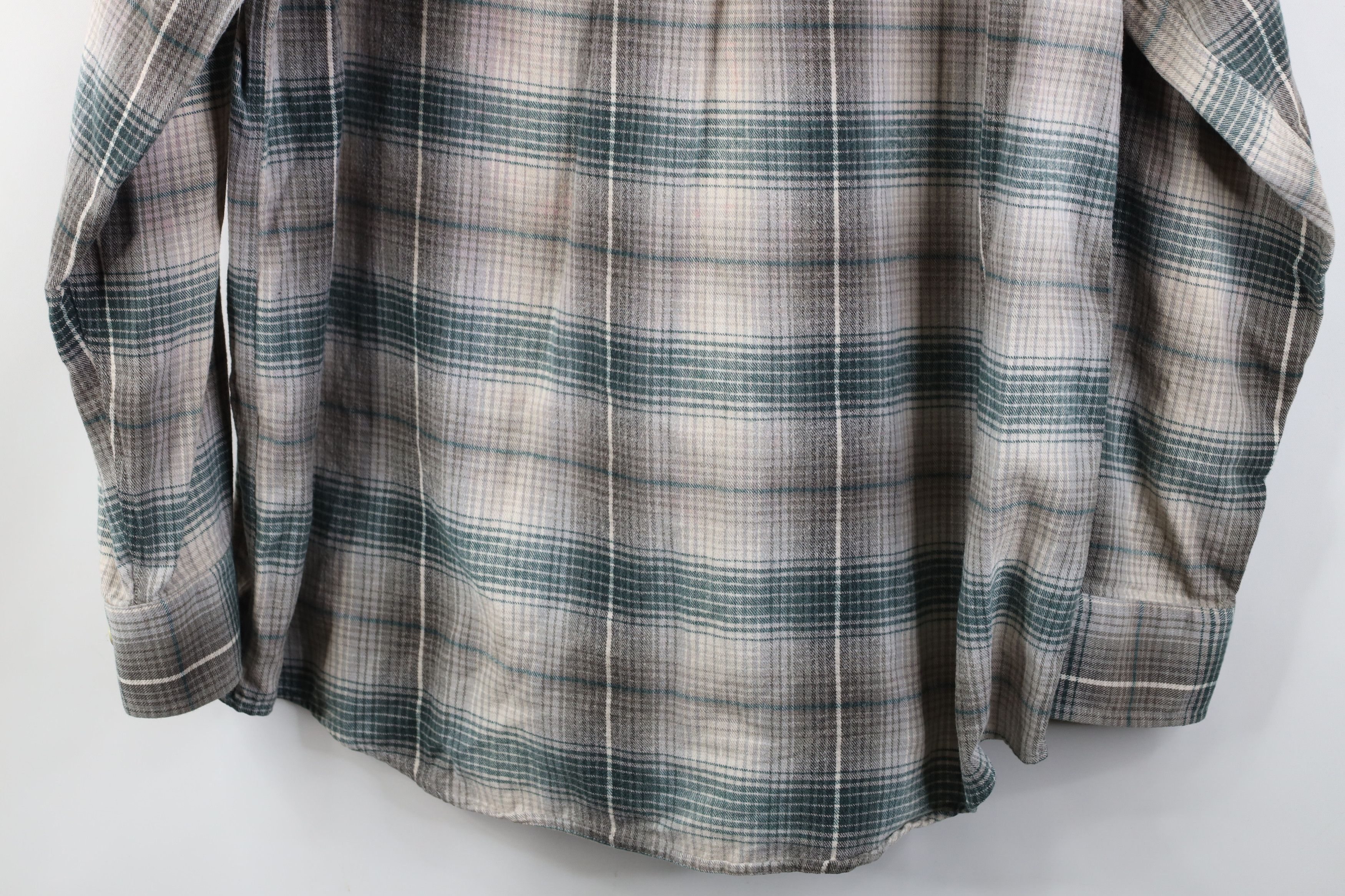 Vintage Vintage 90s Streetwear Collared Button Down Shirt Plaid Size US L / EU 52-54 / 3 - 12 Thumbnail