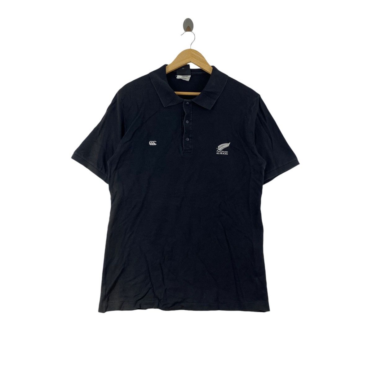 Canterbury of New Zealand CANTERBURY NEW ZEALAND Embroidered Logo Button Up Collar Size US L / EU 52-54 / 3 - 1 Thumbnail