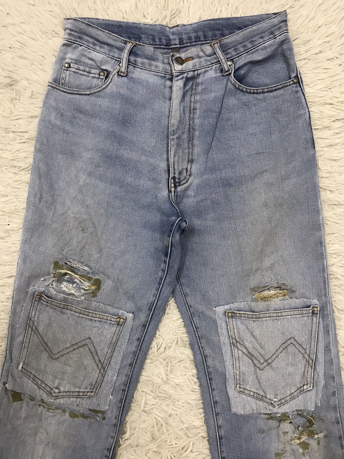 Japanese Brand × Vintage Vintage Sayotasu Co. ltd Blue Way Custom Distressed Jeans Size US 28 / EU 44 - 3 Thumbnail