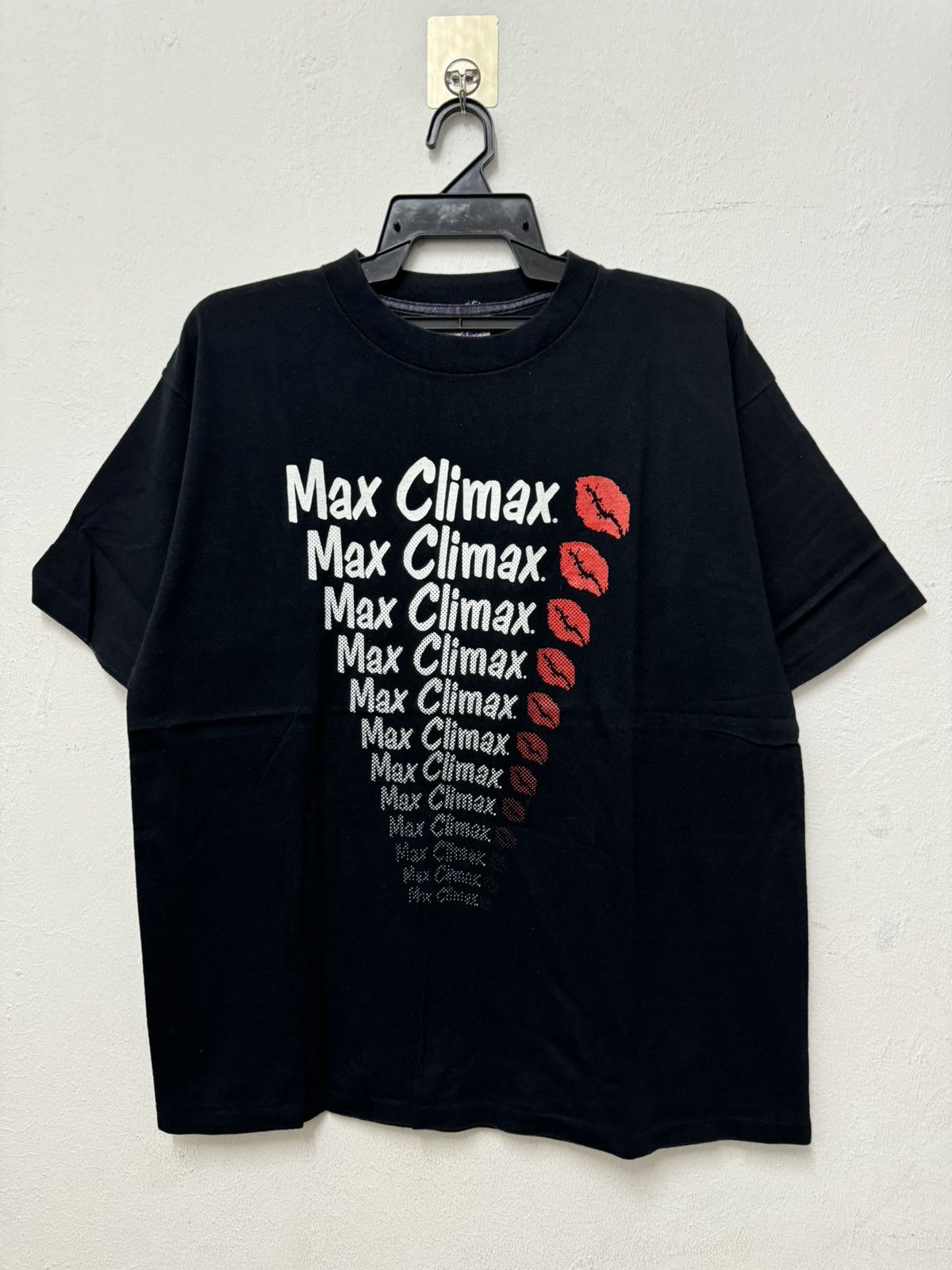 VINTAGE 90s MAX CLIMAX T SHIRT