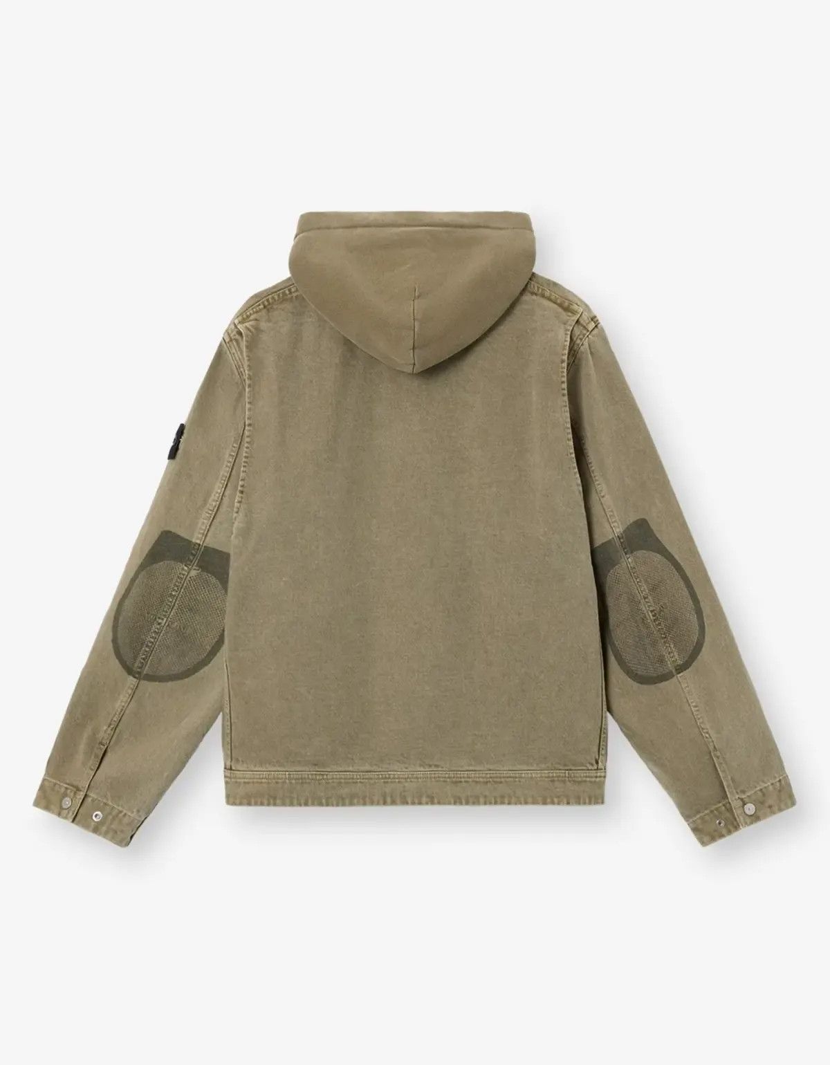 Stone Island Military Green Mineral Dyed Gabardine-Tc Jacket, Men's — image 2 of 5