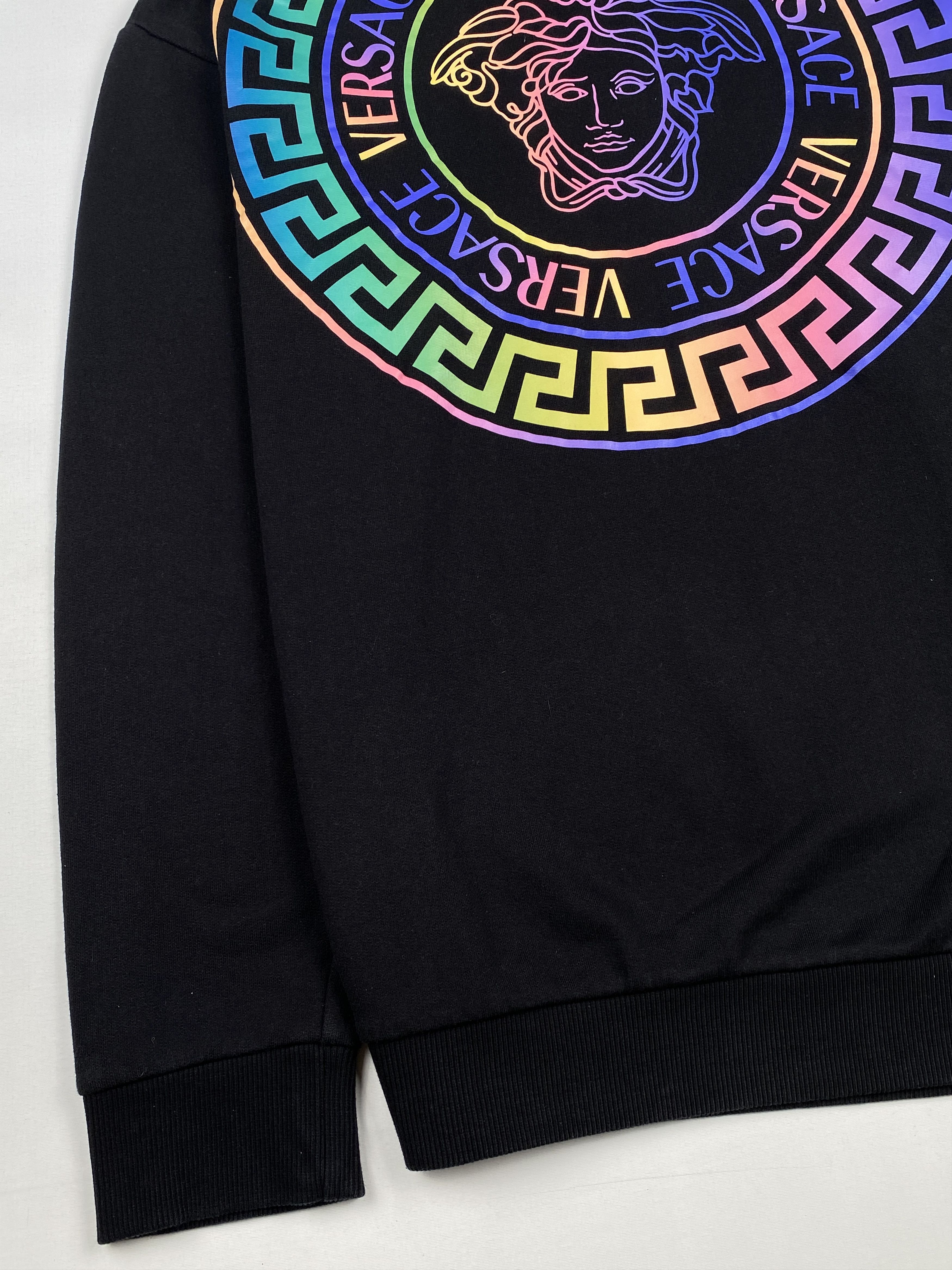 Versace Multicolor Medusa Logo Hoodie Size US M / EU 48-50 / 2 - 8 Thumbnail
