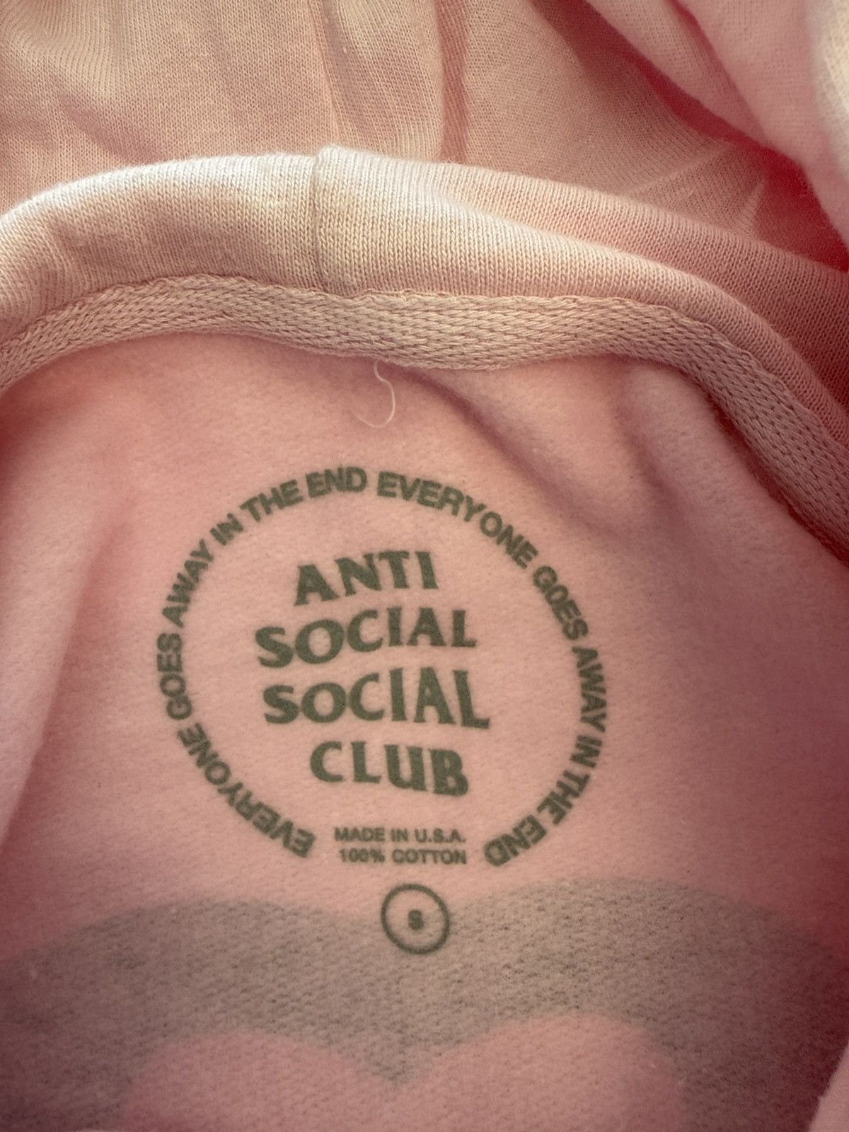 Anti Social Social Club ASSC negative space hoodie Size US S / EU 44-46 / 1 - 4 Thumbnail