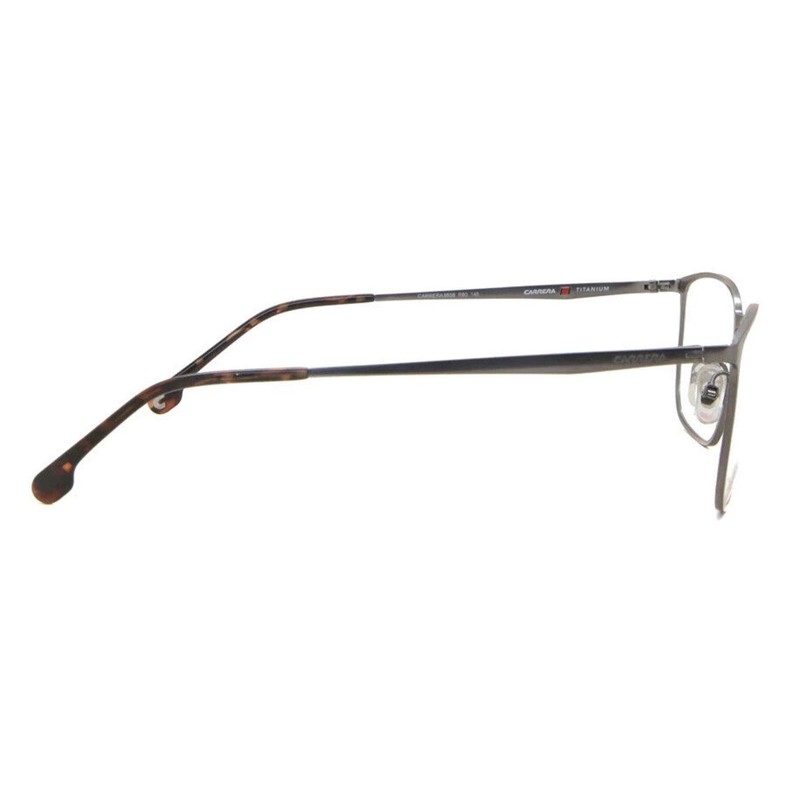 Carrera CARRERA 8858 R80 MATTE RUTHEN TITANIUM SILVER EYEGLASSES Size ONE SIZE - 3 Thumbnail